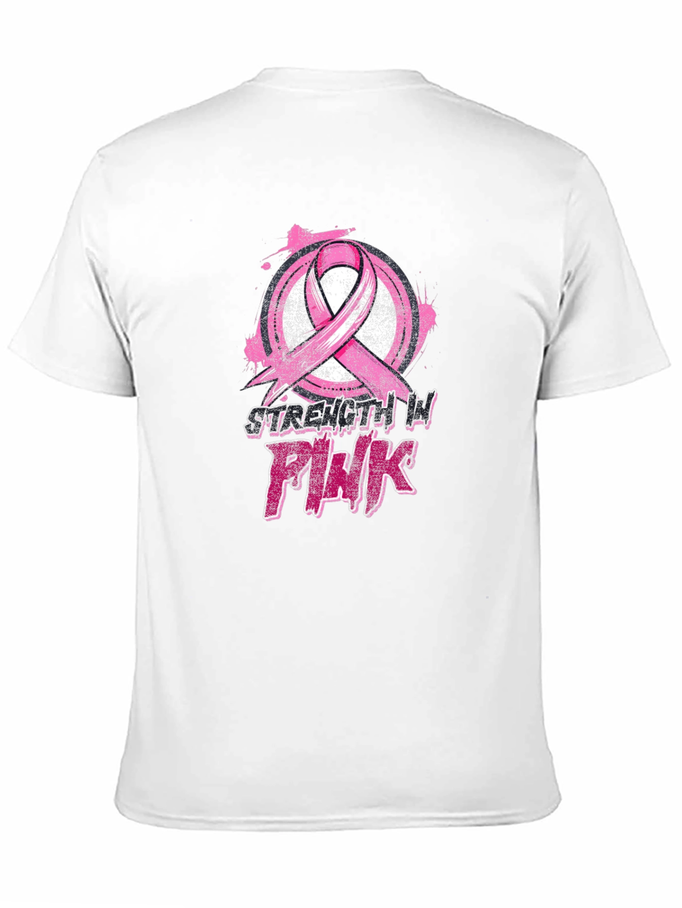 Strength In Pink Breast Cancer Awareness T-Shirt