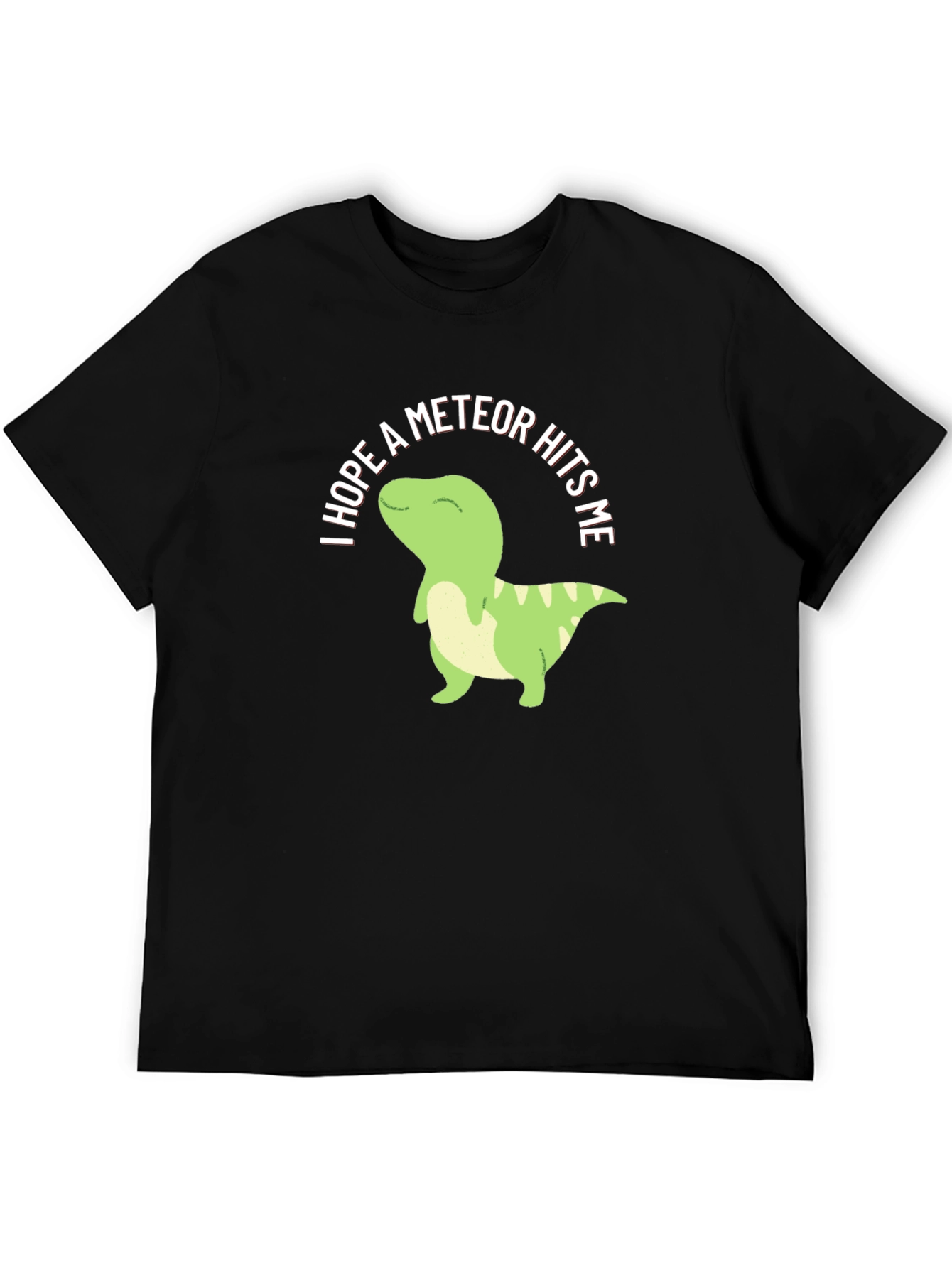 Humorous Dinosaur Meteor Strike T-Shirt