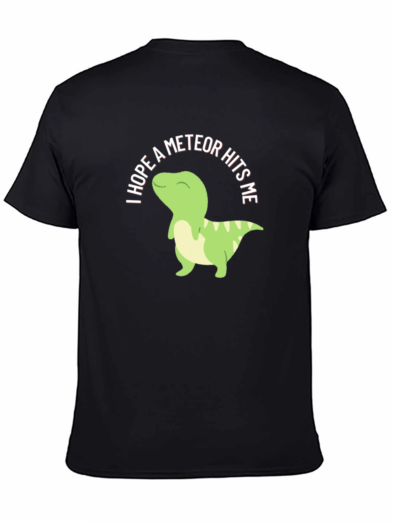 Humorous Dinosaur Meteor Strike T-Shirt