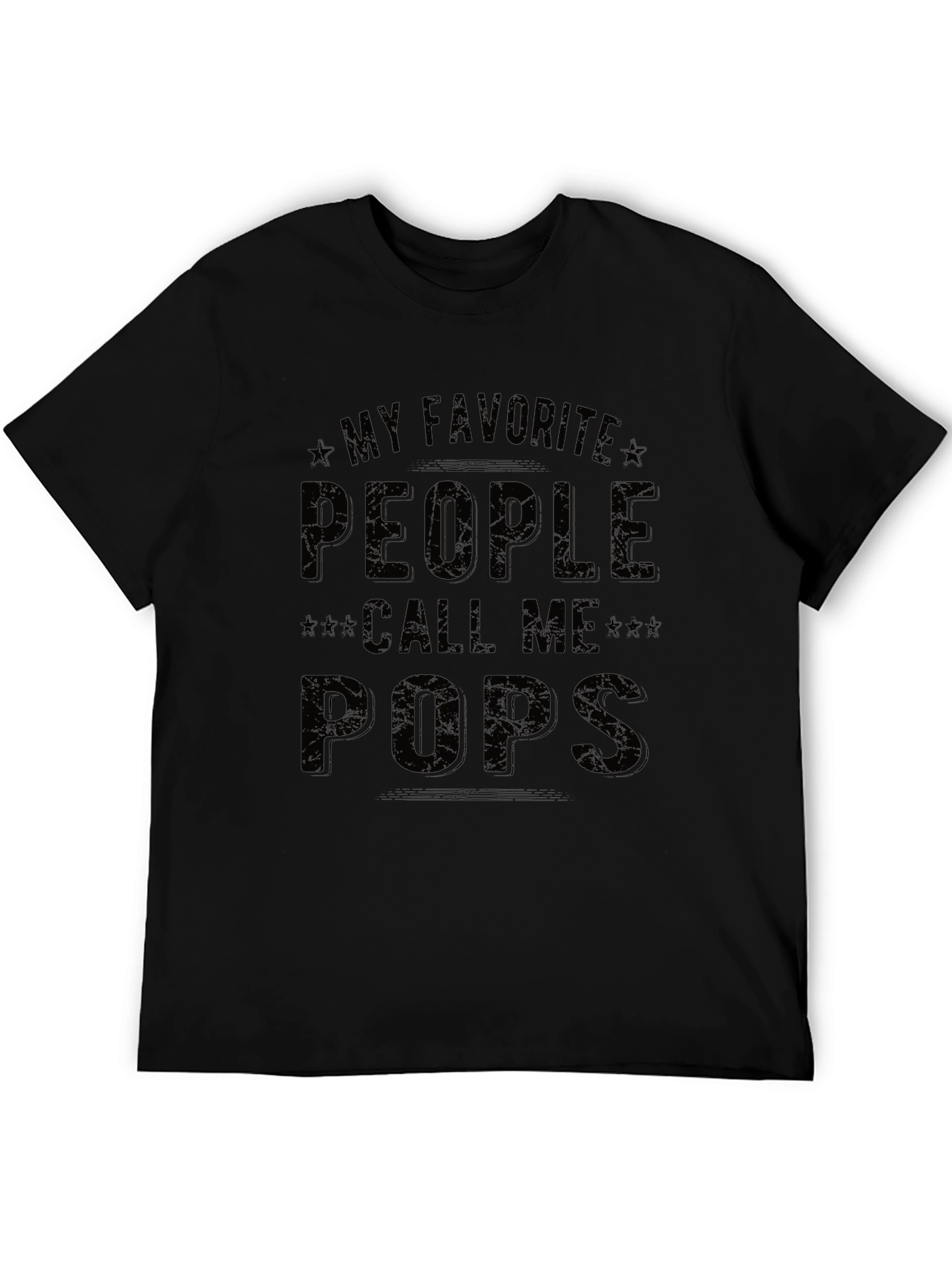 My Favorite People Call Me Pops Graphic T-Shirt