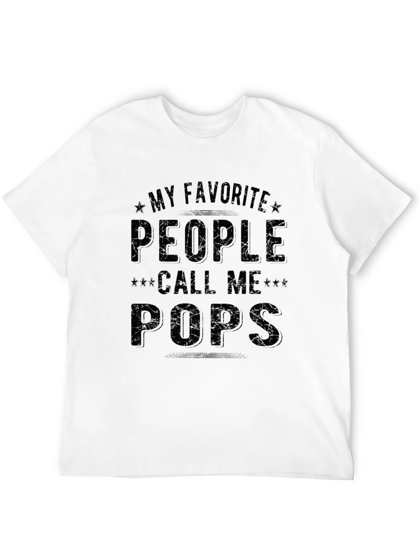 My Favorite People Call Me Pops Graphic T-Shirt