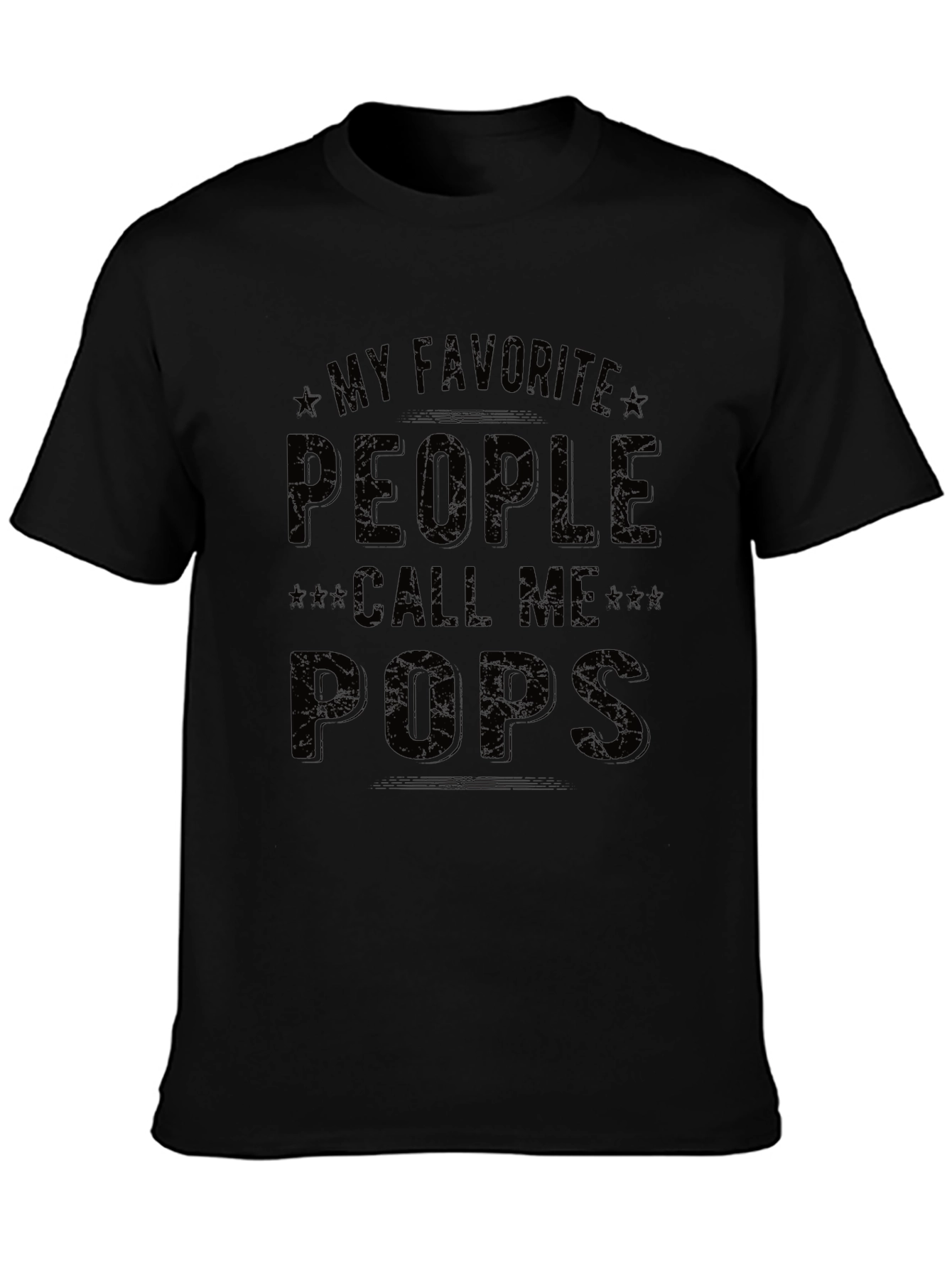 My Favorite People Call Me Pops Graphic T-Shirt