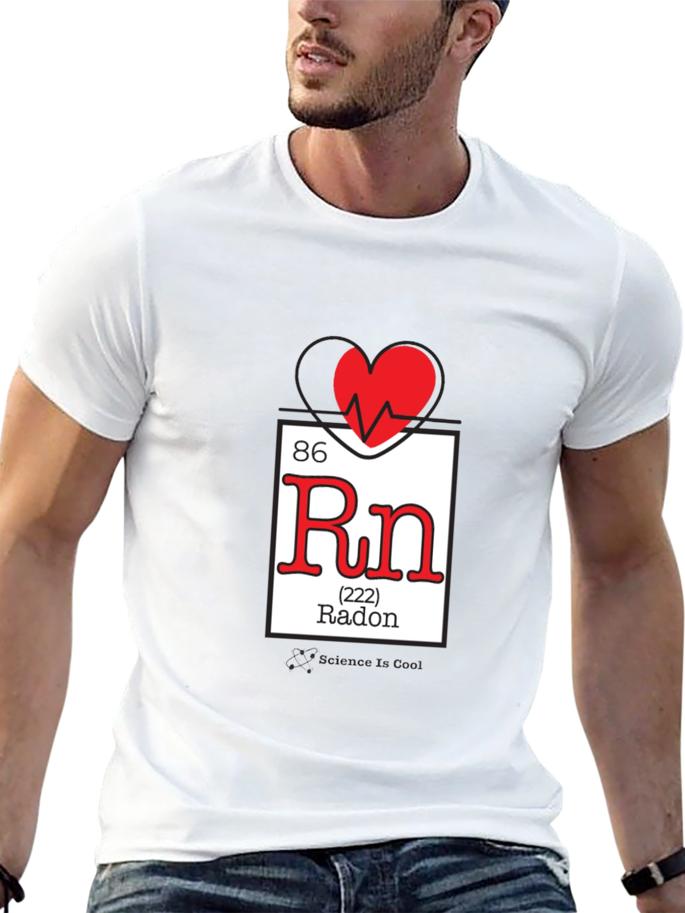 Radon Heartbeat Science T-Shirt