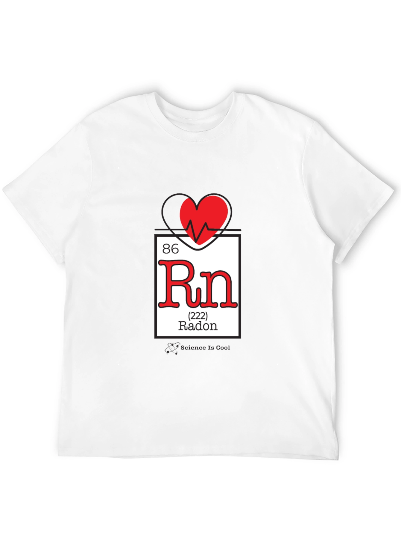 Radon Heartbeat Science T-Shirt