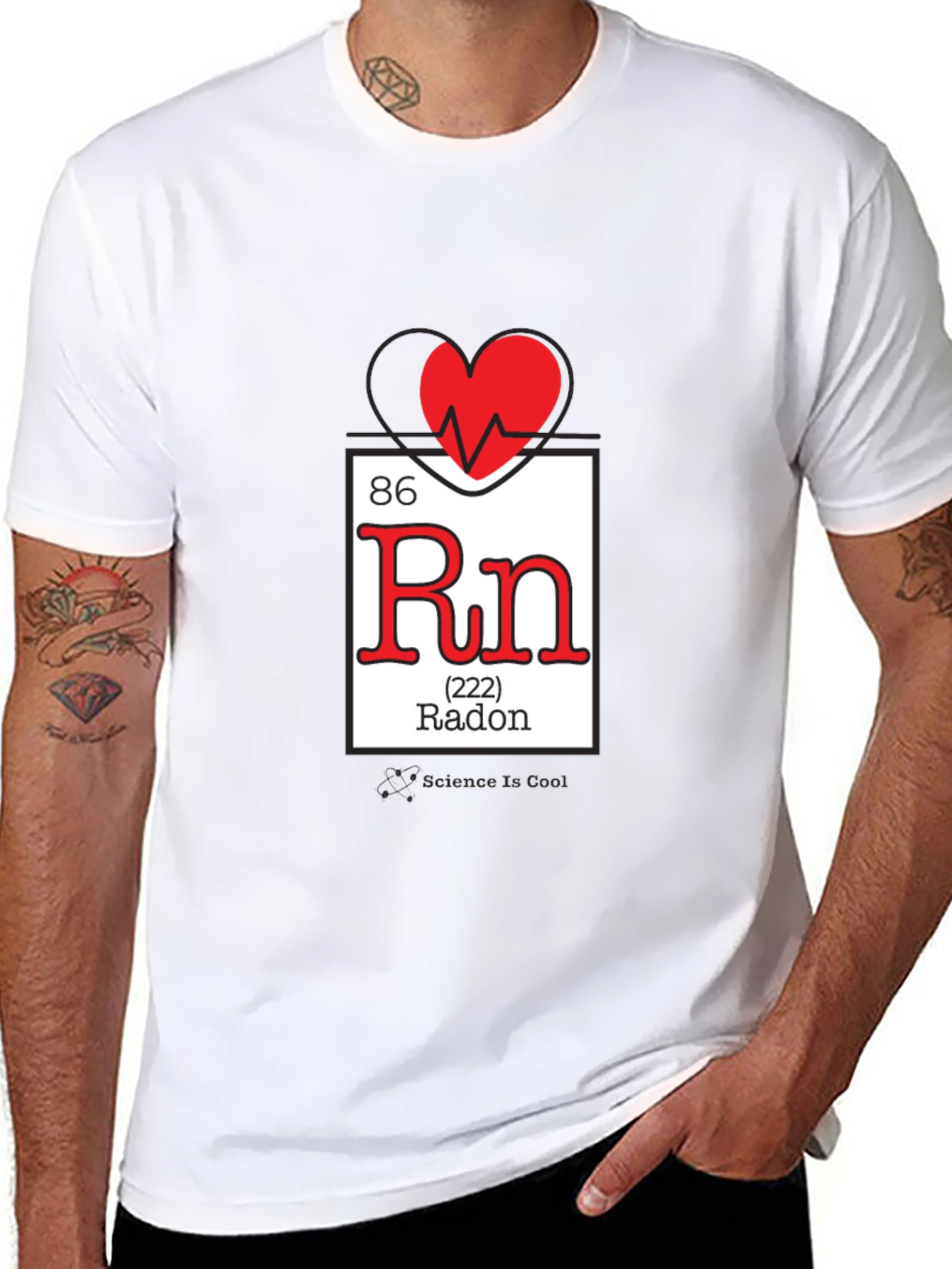 Radon Heartbeat Science T-Shirt
