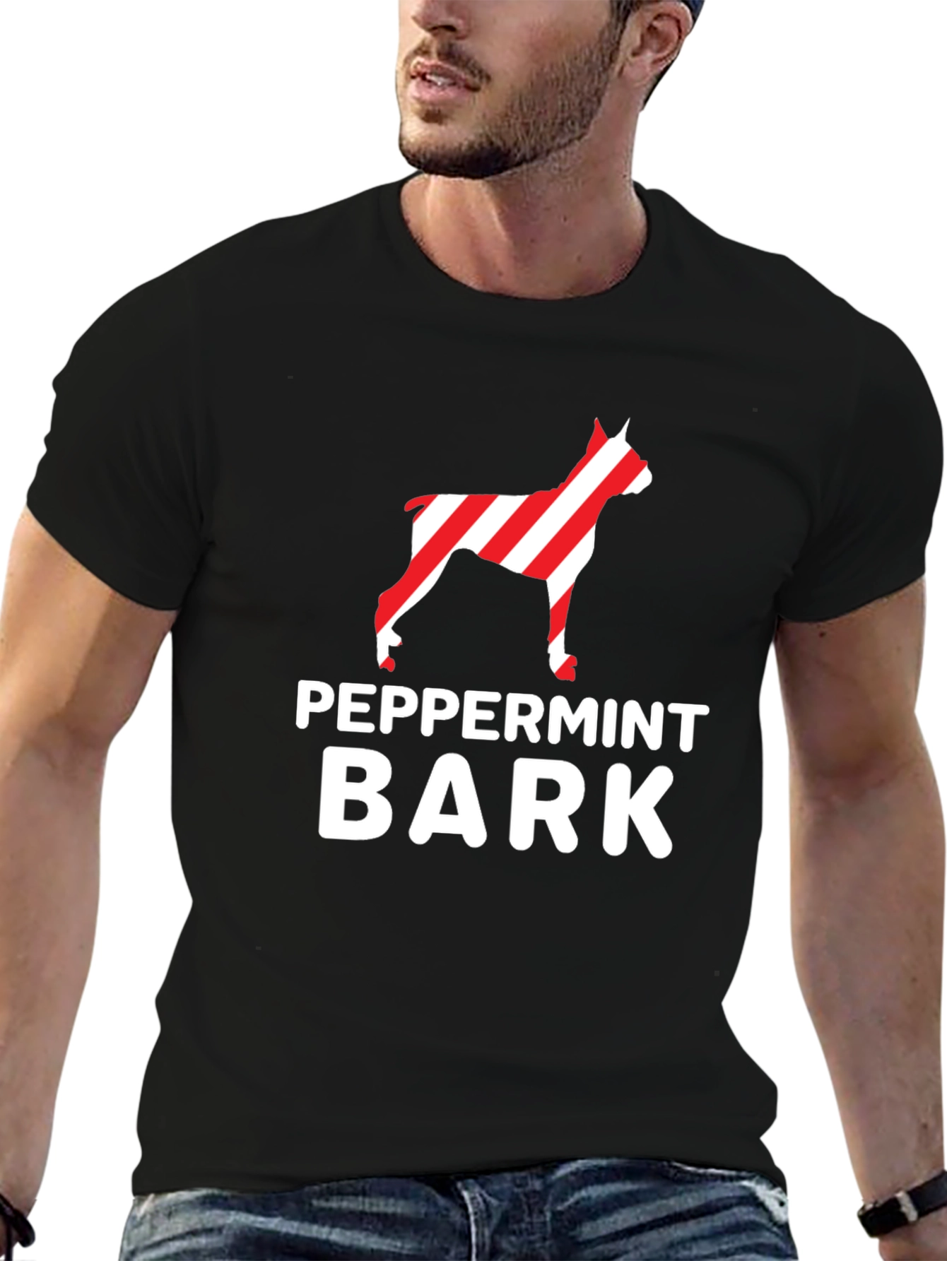 Peppermint Bark Dog Lover T-Shirt