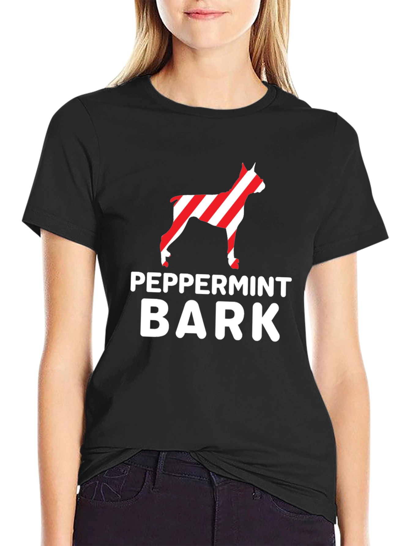 Peppermint Bark Dog Lover T-Shirt
