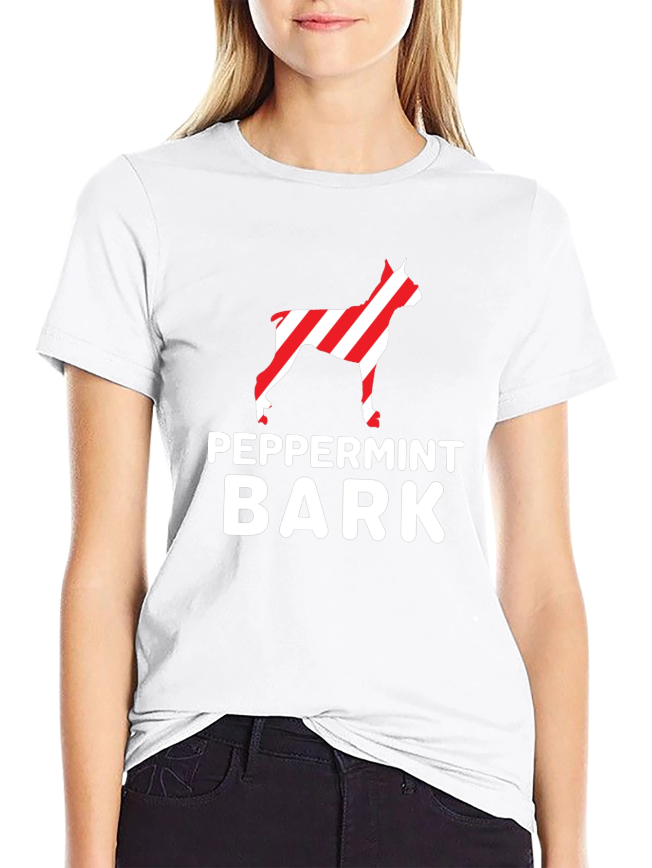 Peppermint Bark Dog Lover T-Shirt