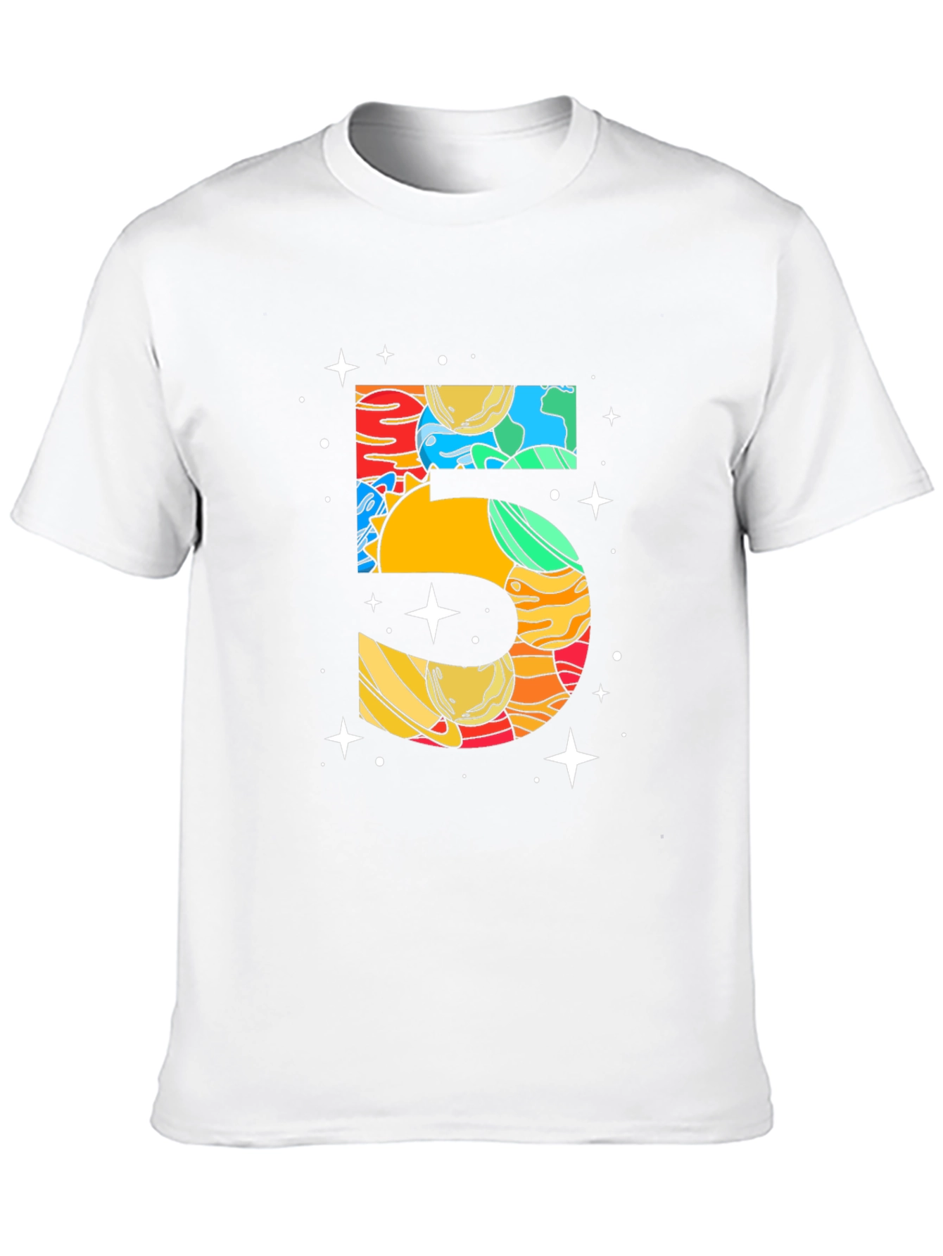 Planetary 5th Birthday Tee