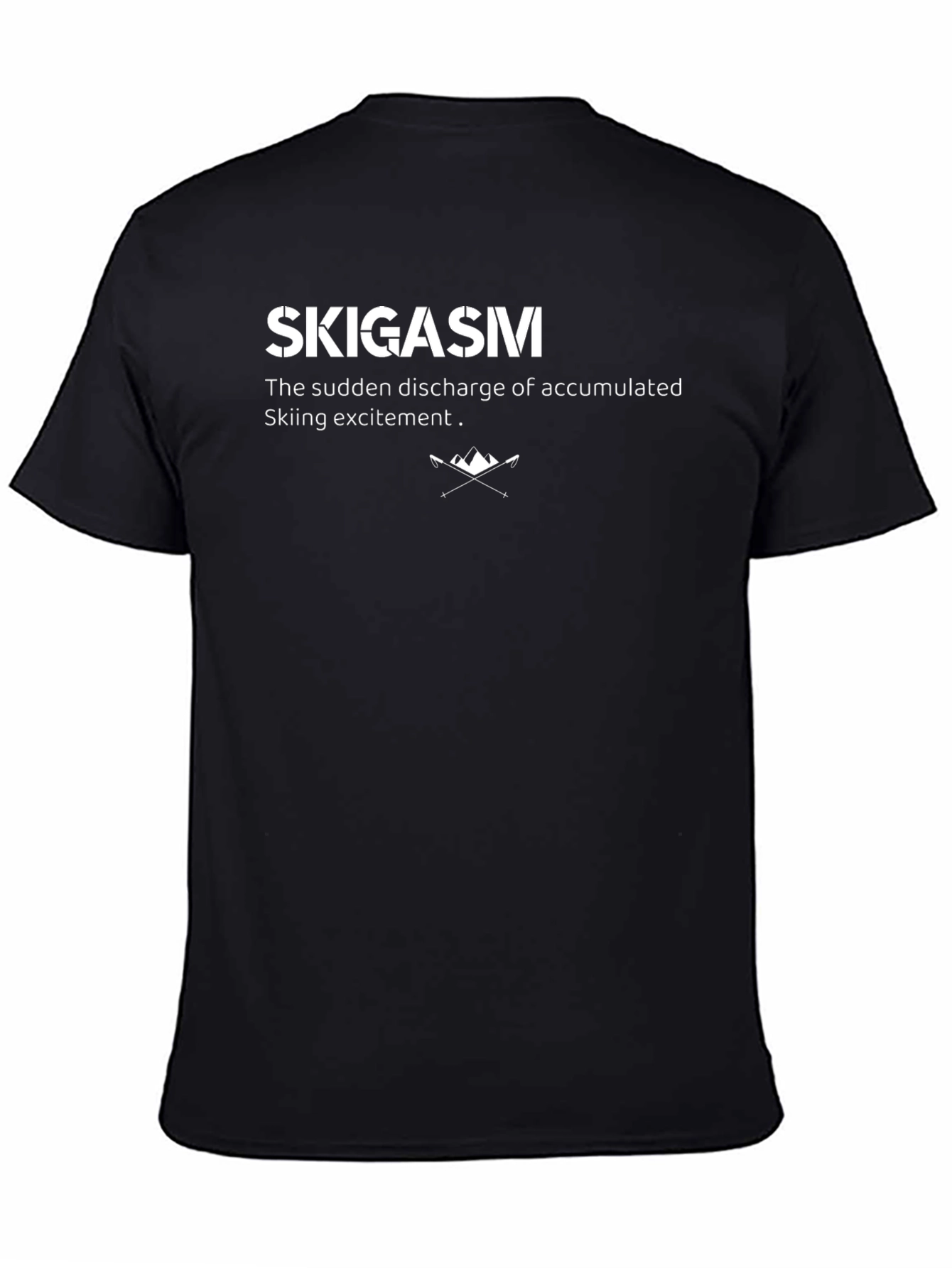Skigasm T-Shirt - Skiing Excitement Tee