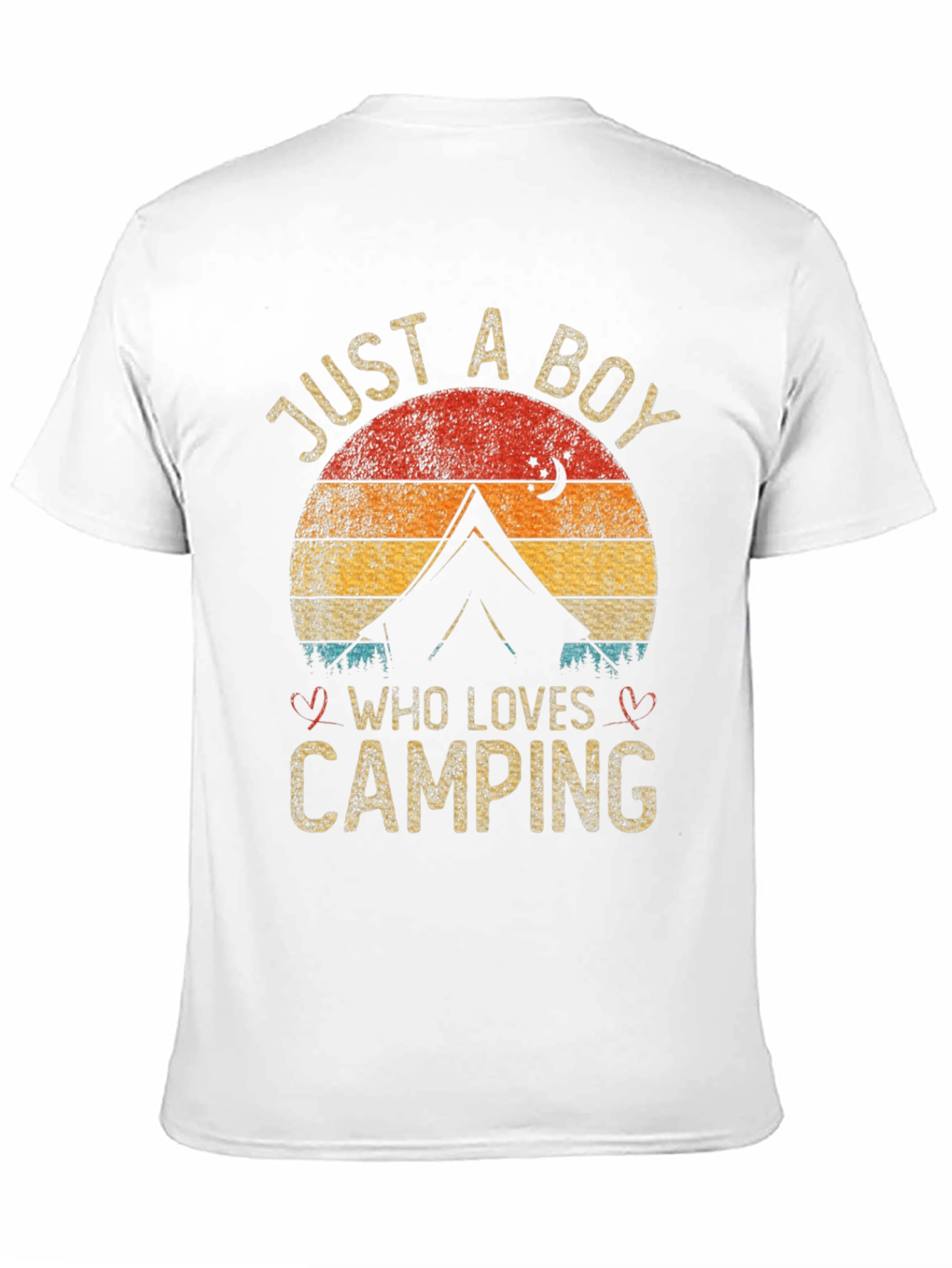Just A Boy Who Loves Camping T-Shirt