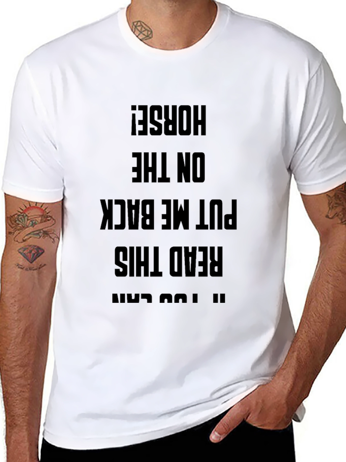 Funny If You Can Read This Novelty T-Shirt