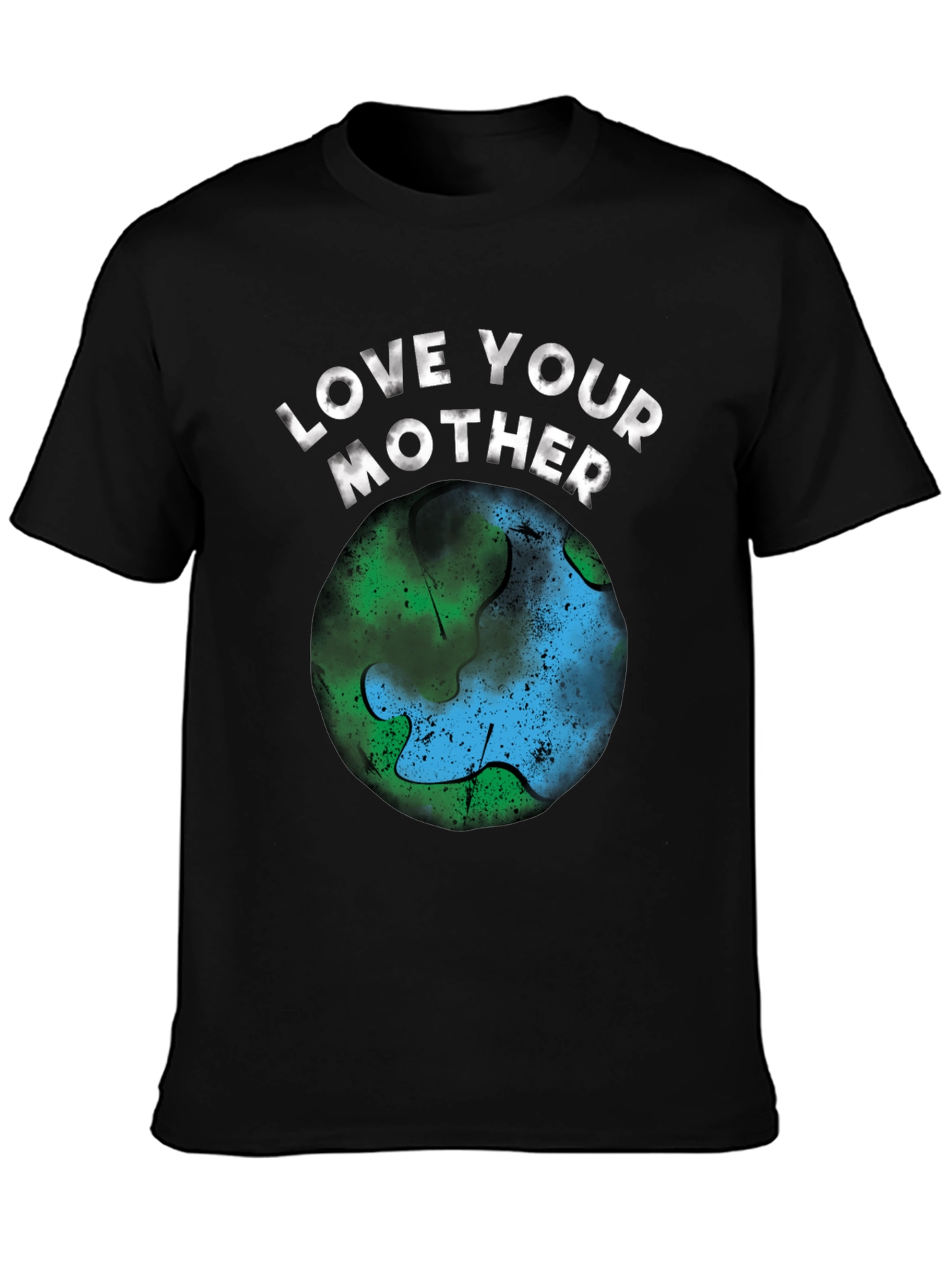 Love Your Mother Earth T-Shirt - Black