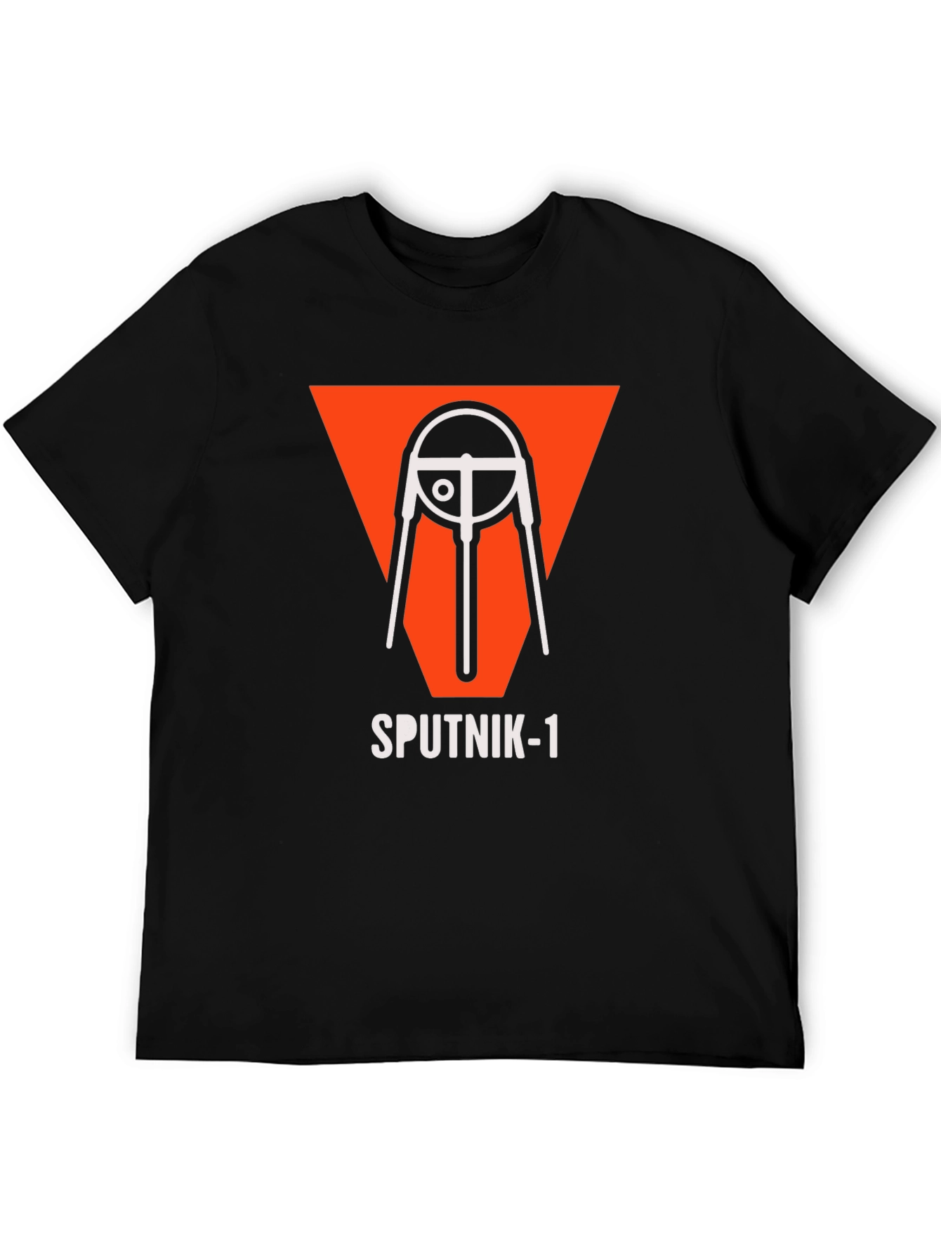 Sputnik-1 Retro T-Shirt - Space Race Era Design