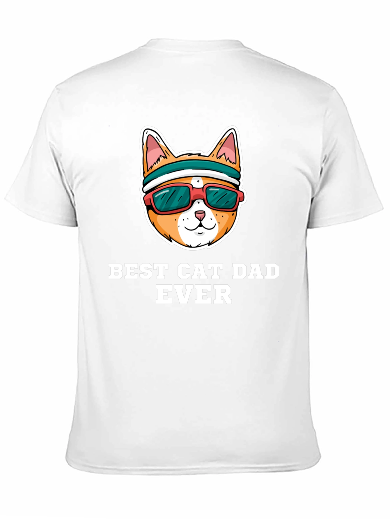 Best Cat Dad Ever Graphic Tee