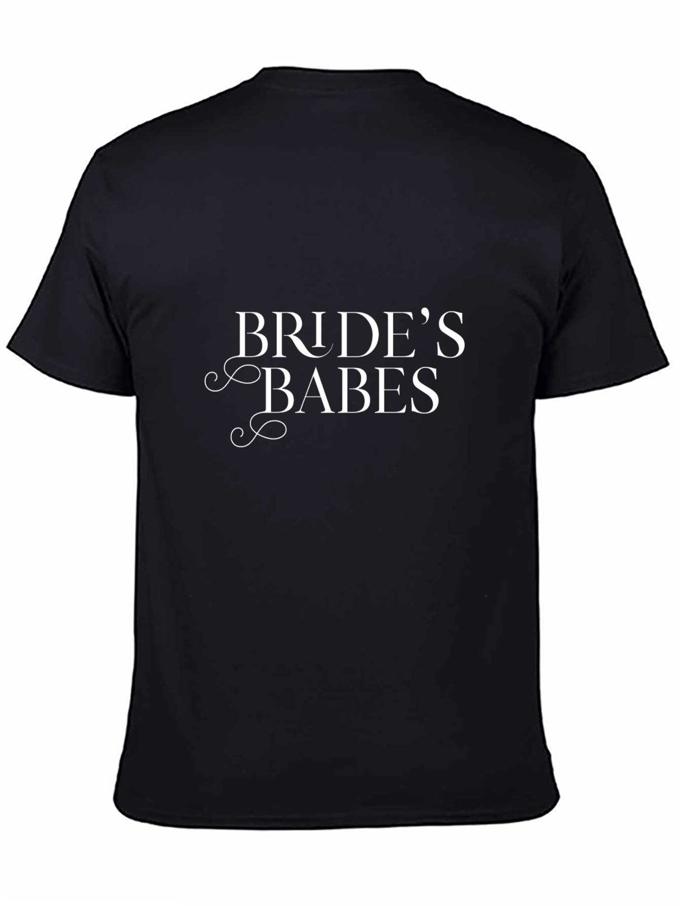 Brides Babes Black Graphic Tee