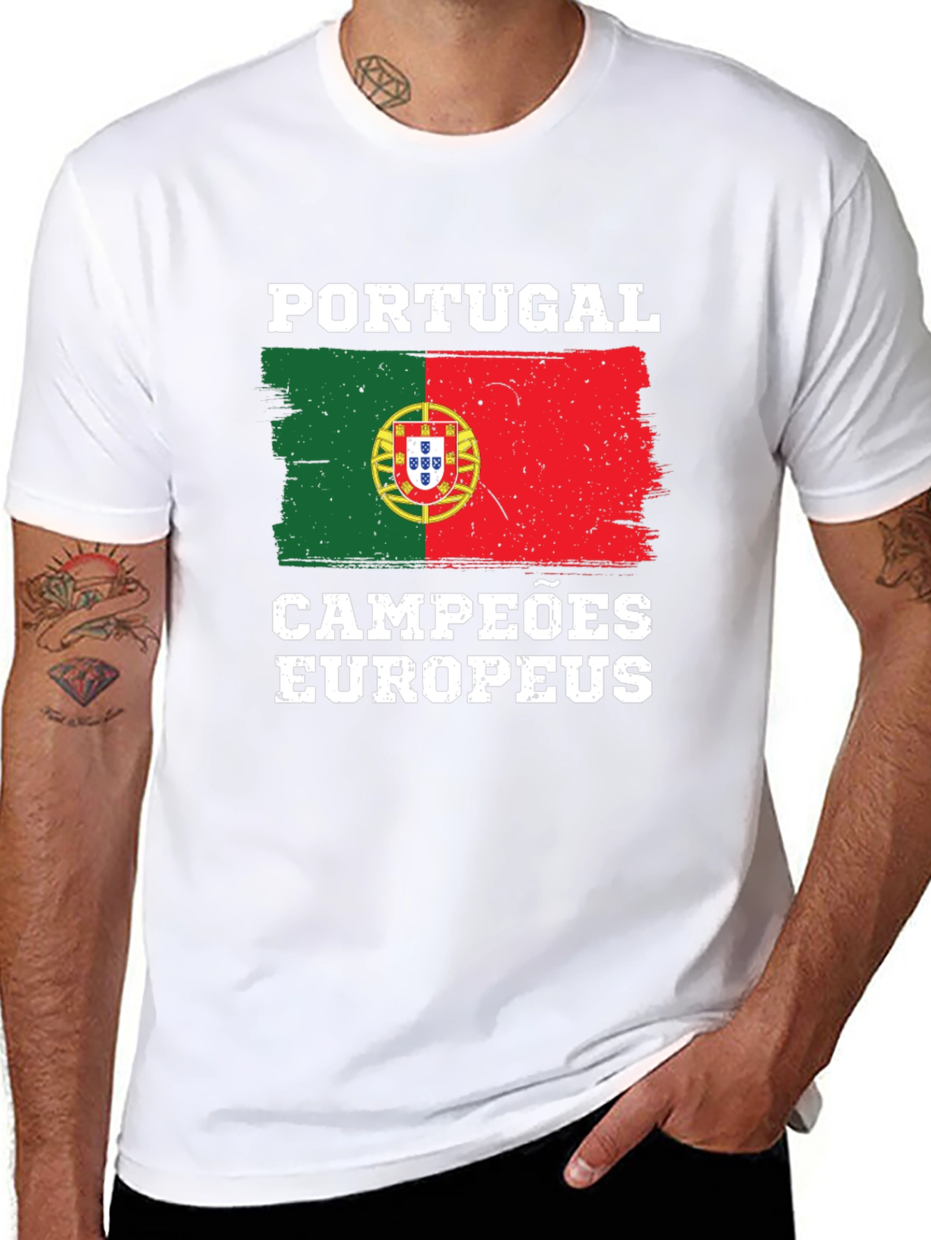Portugal Campeões Europeus T-Shirt