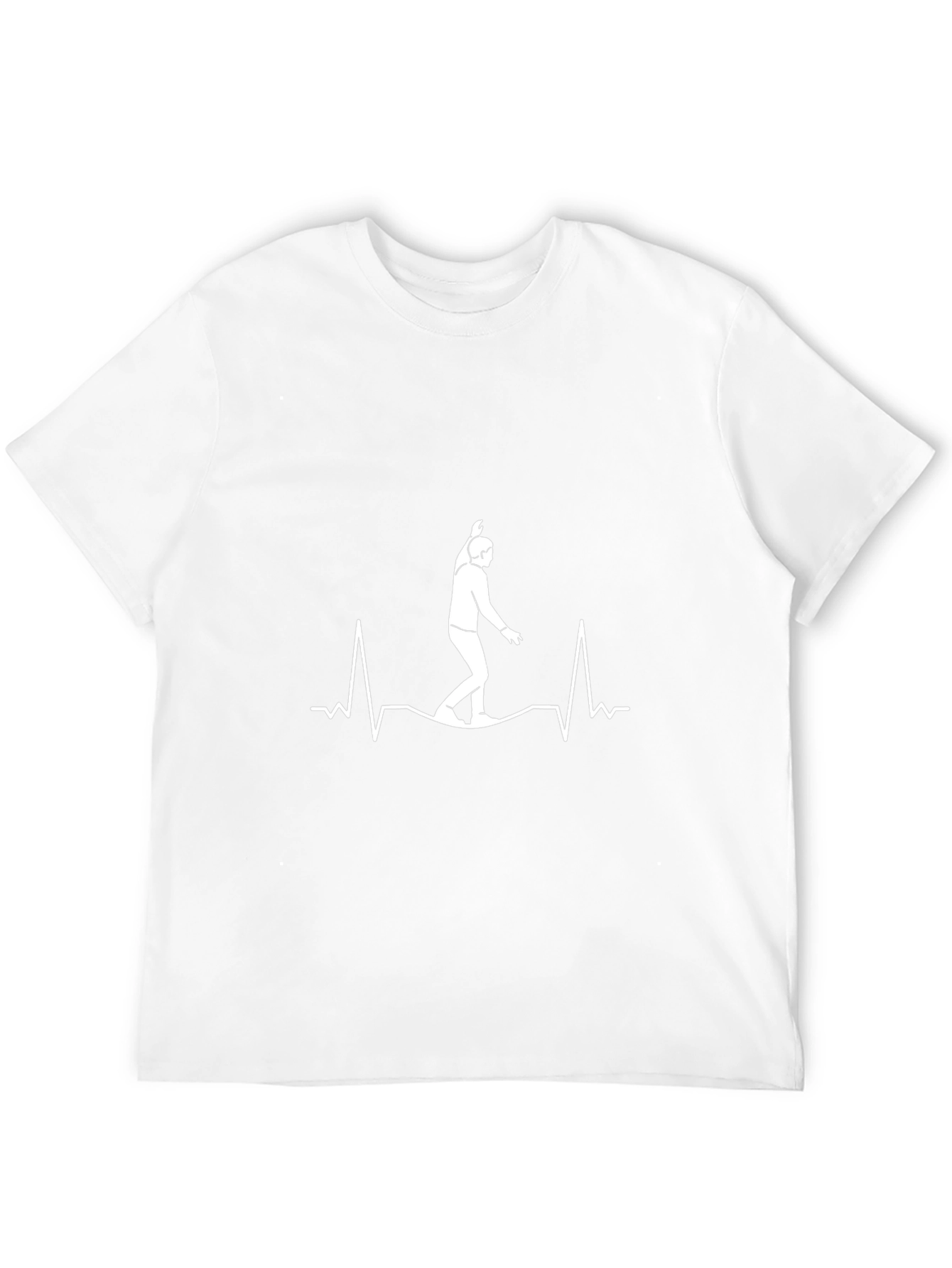 Slackline Heartbeat T-Shirt - Balance is Life