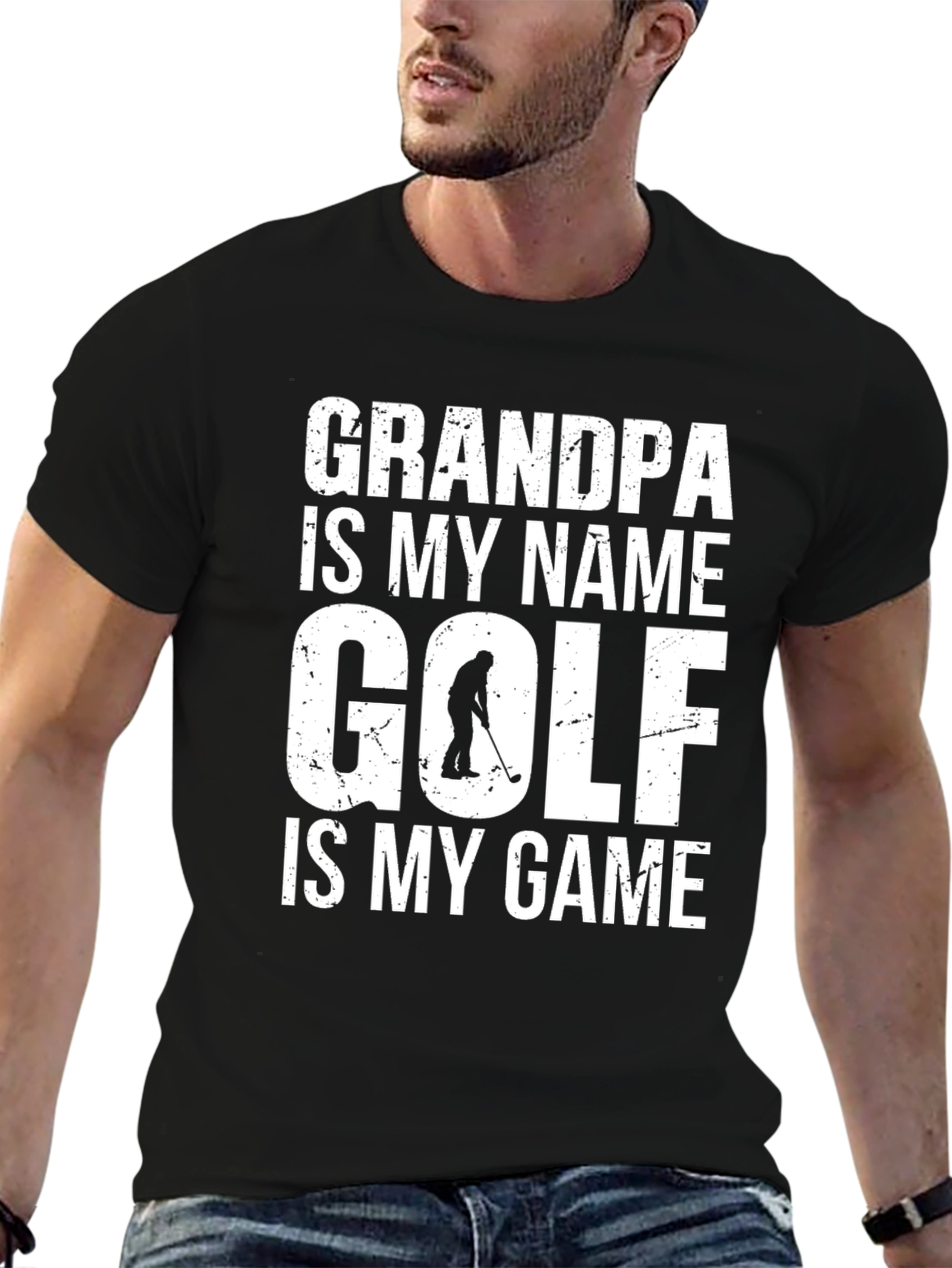 Grandpa Golf T-Shirt - Funny Golfer Tee