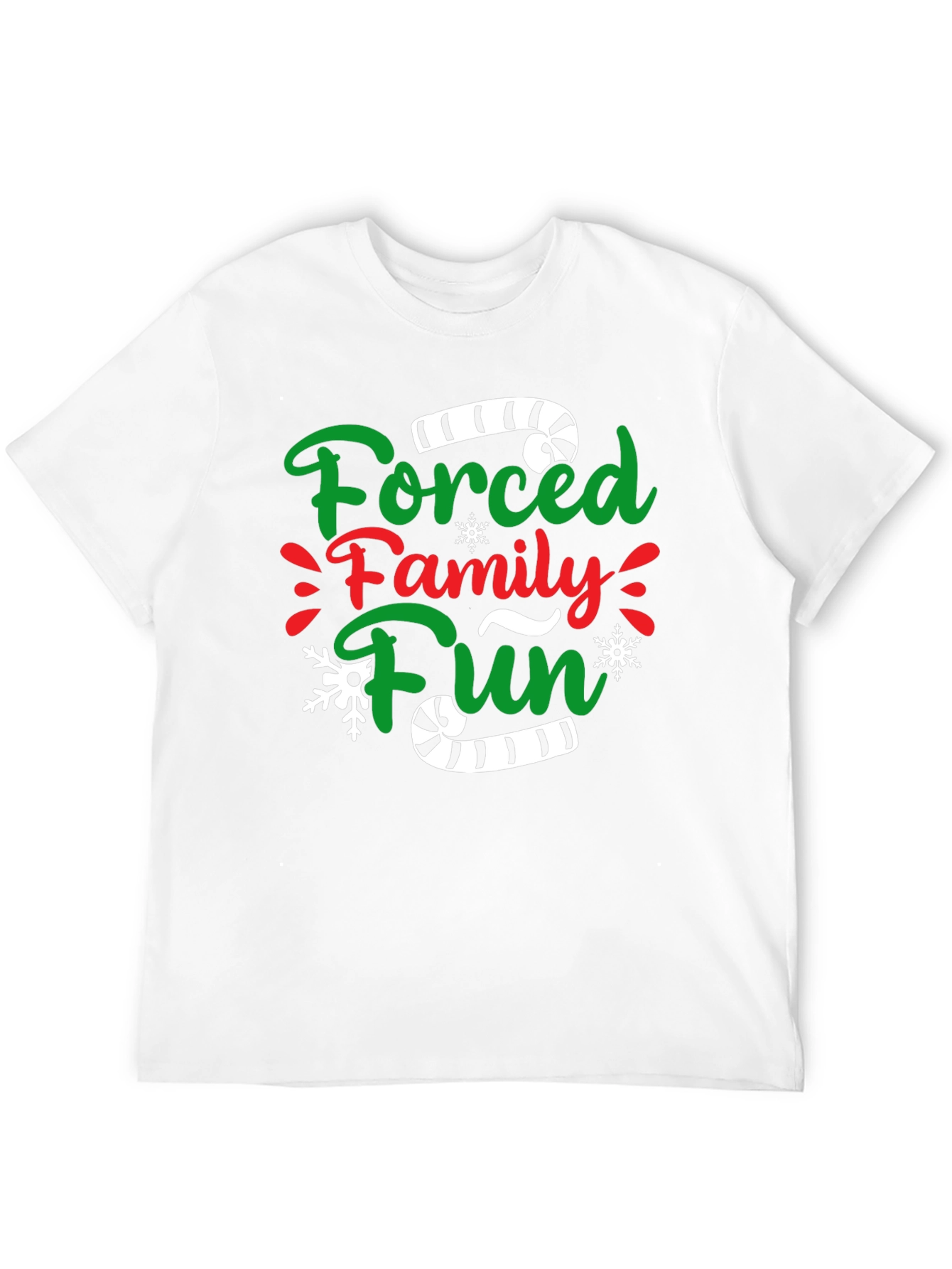 Forced Family Fun Christmas T-Shirt
