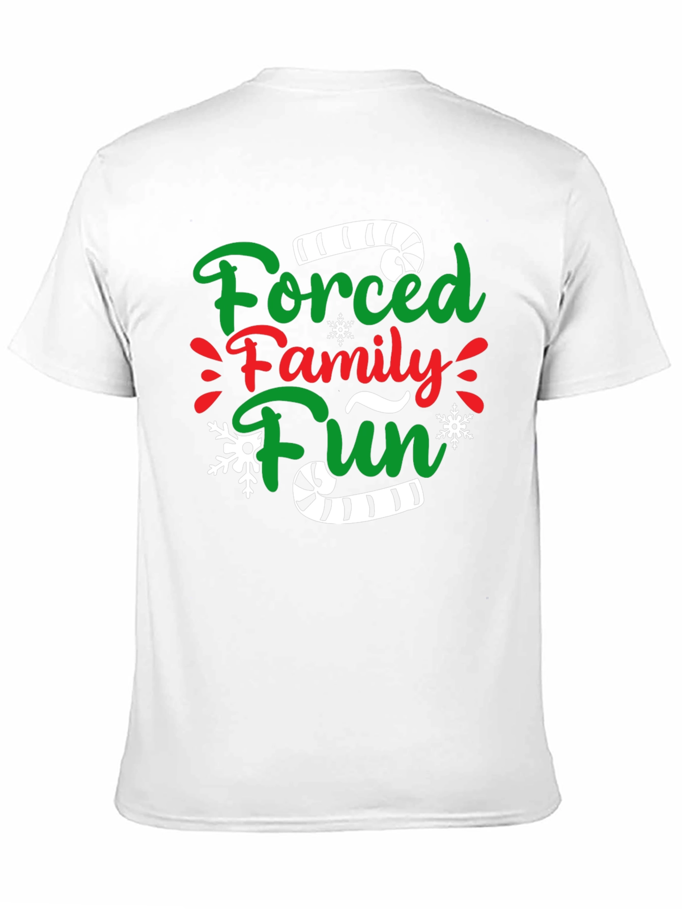 Forced Family Fun Christmas T-Shirt