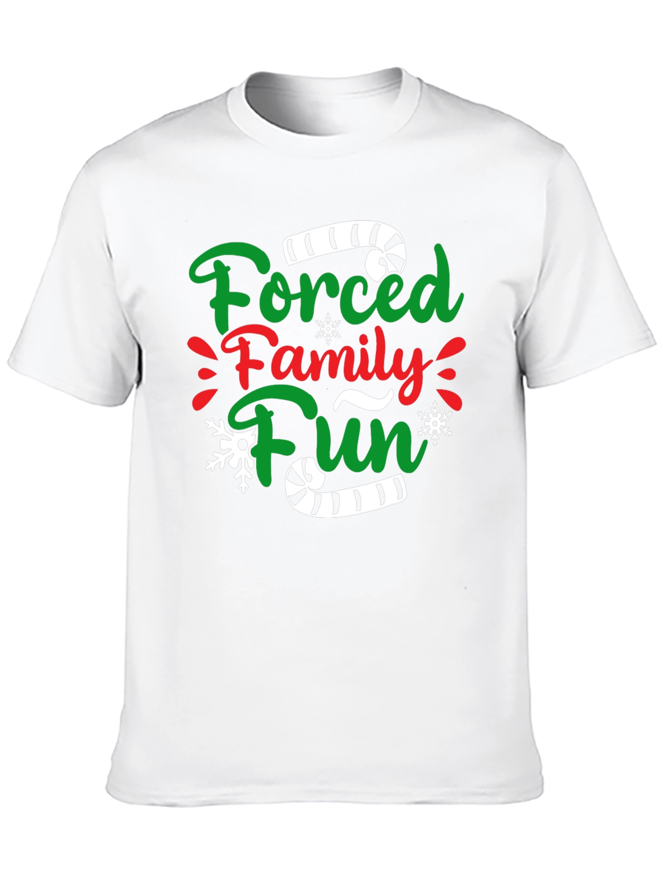 Forced Family Fun Christmas T-Shirt