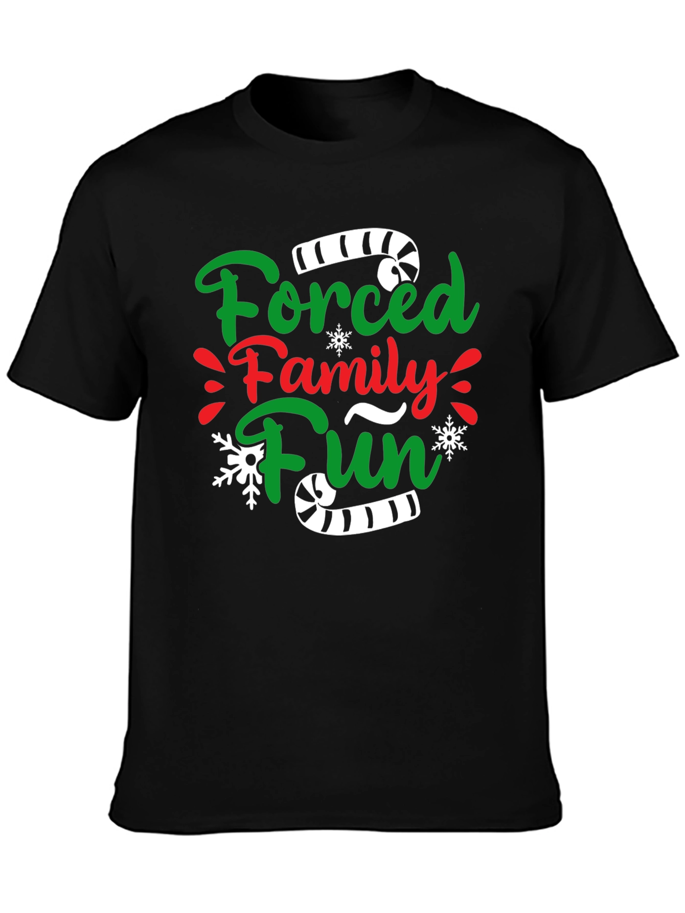 Forced Family Fun Christmas T-Shirt