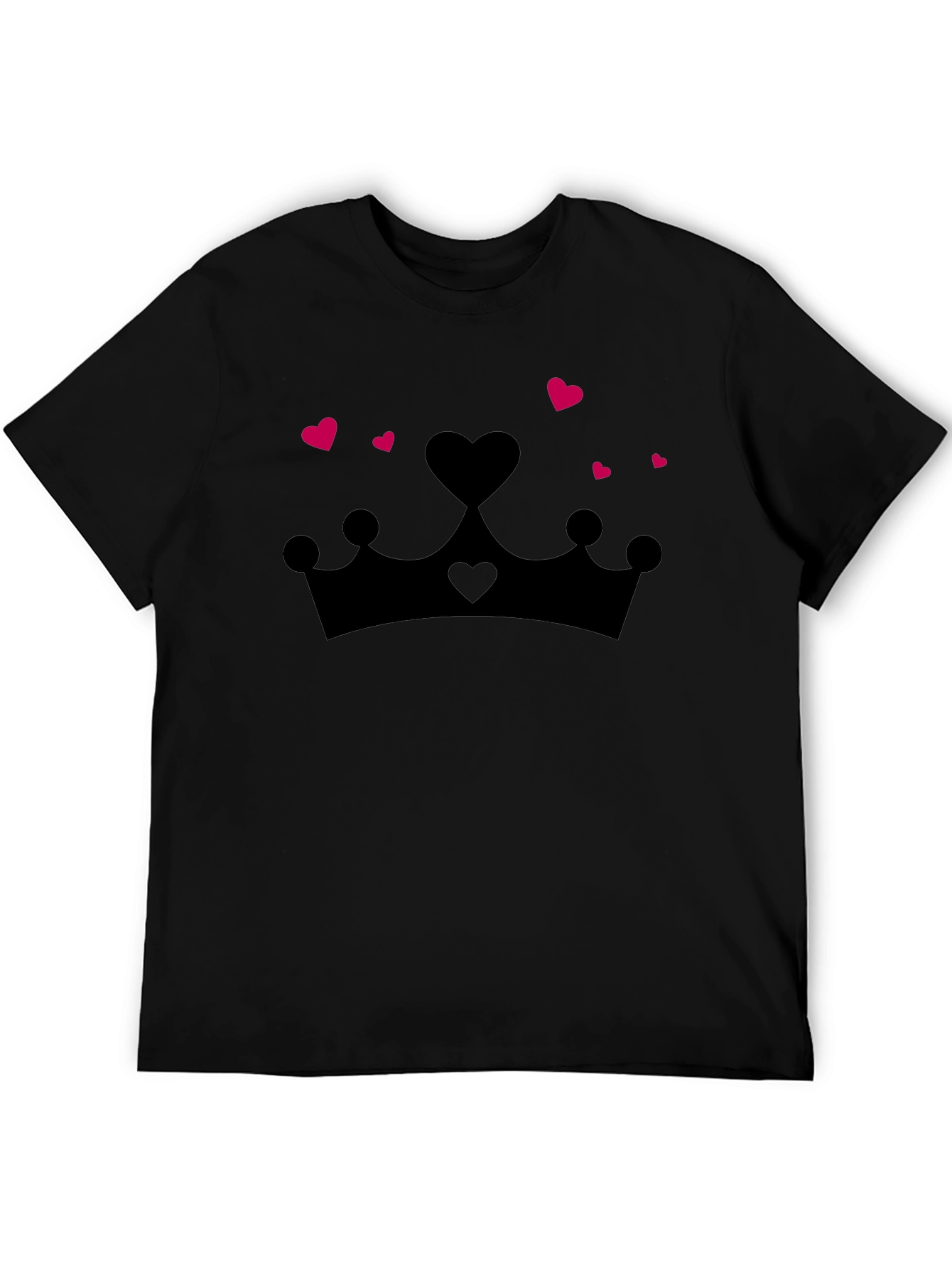 Crown of Hearts T-Shirt - Stylish Graphic Tee