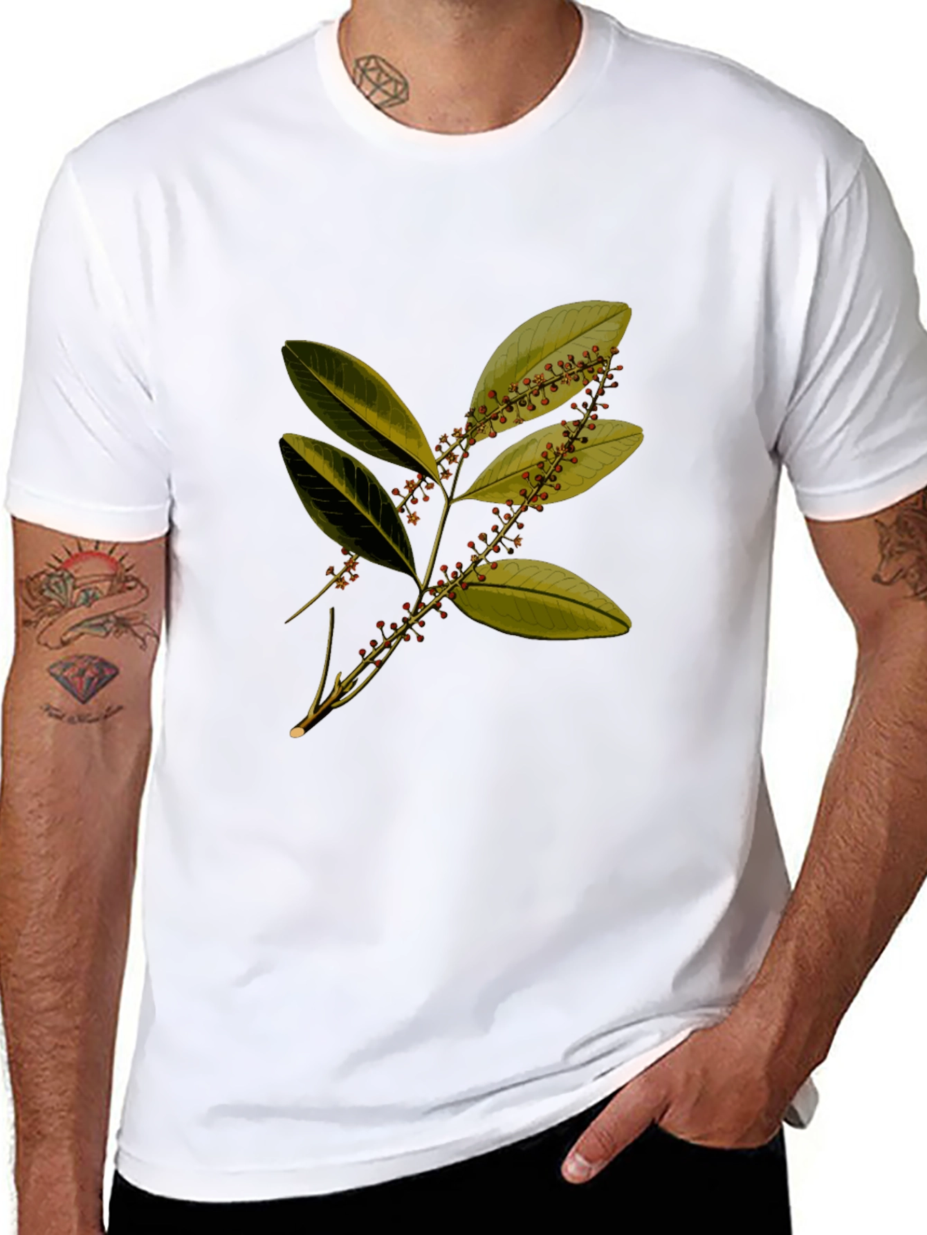 Botanical Black Tee