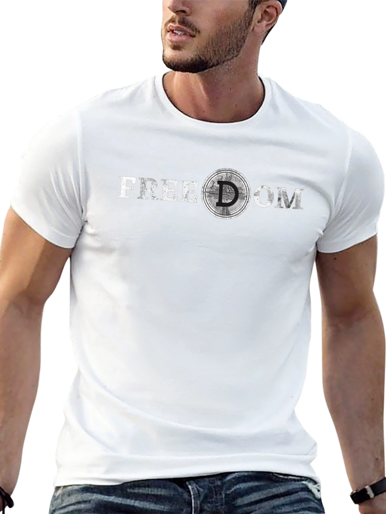 Freedom Cryptocurrency T-Shirt - Black