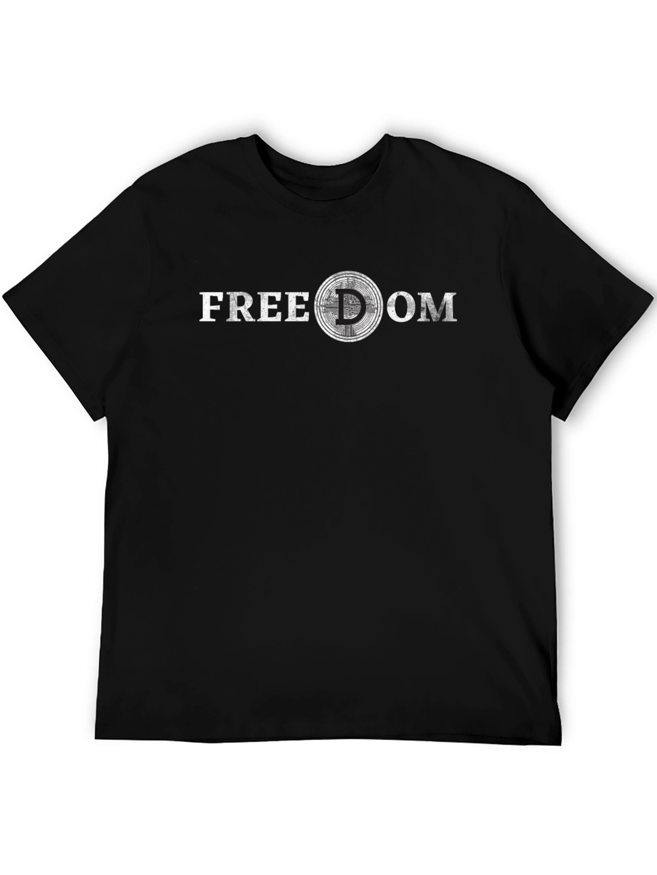 Freedom Cryptocurrency T-Shirt - Black