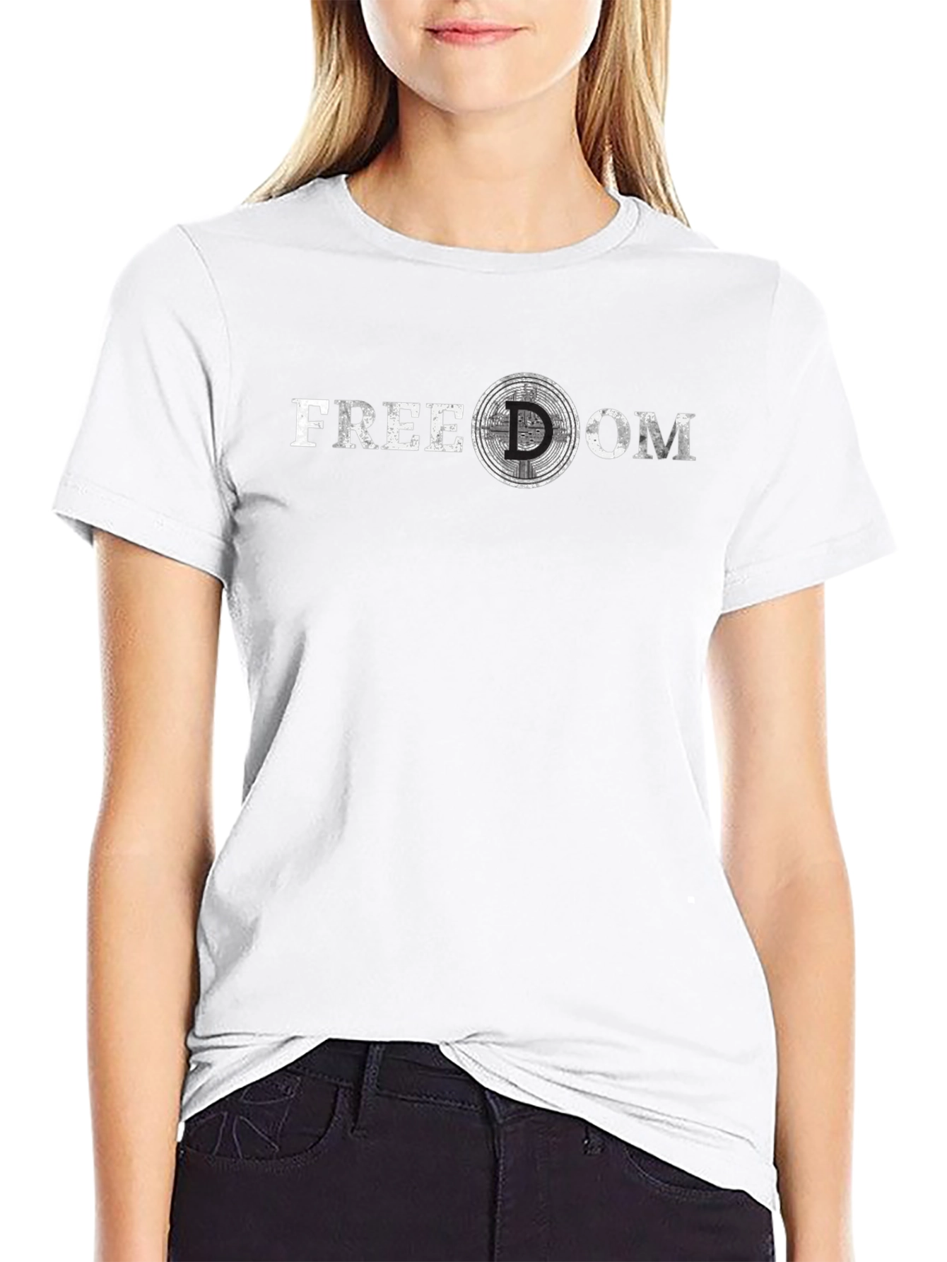 Freedom Cryptocurrency T-Shirt - Black