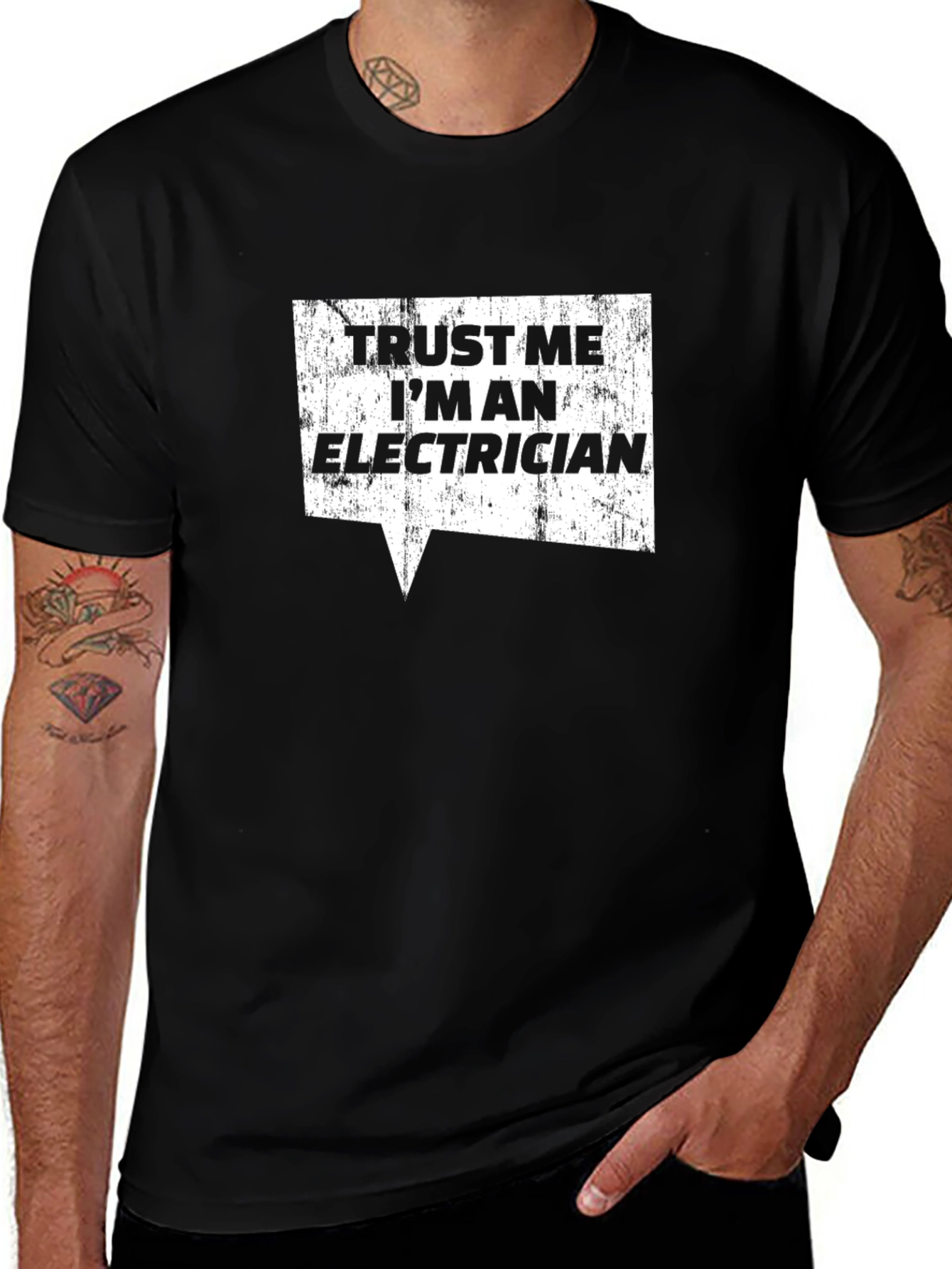 Trust Me Im an Electrician Graphic T-Shirt