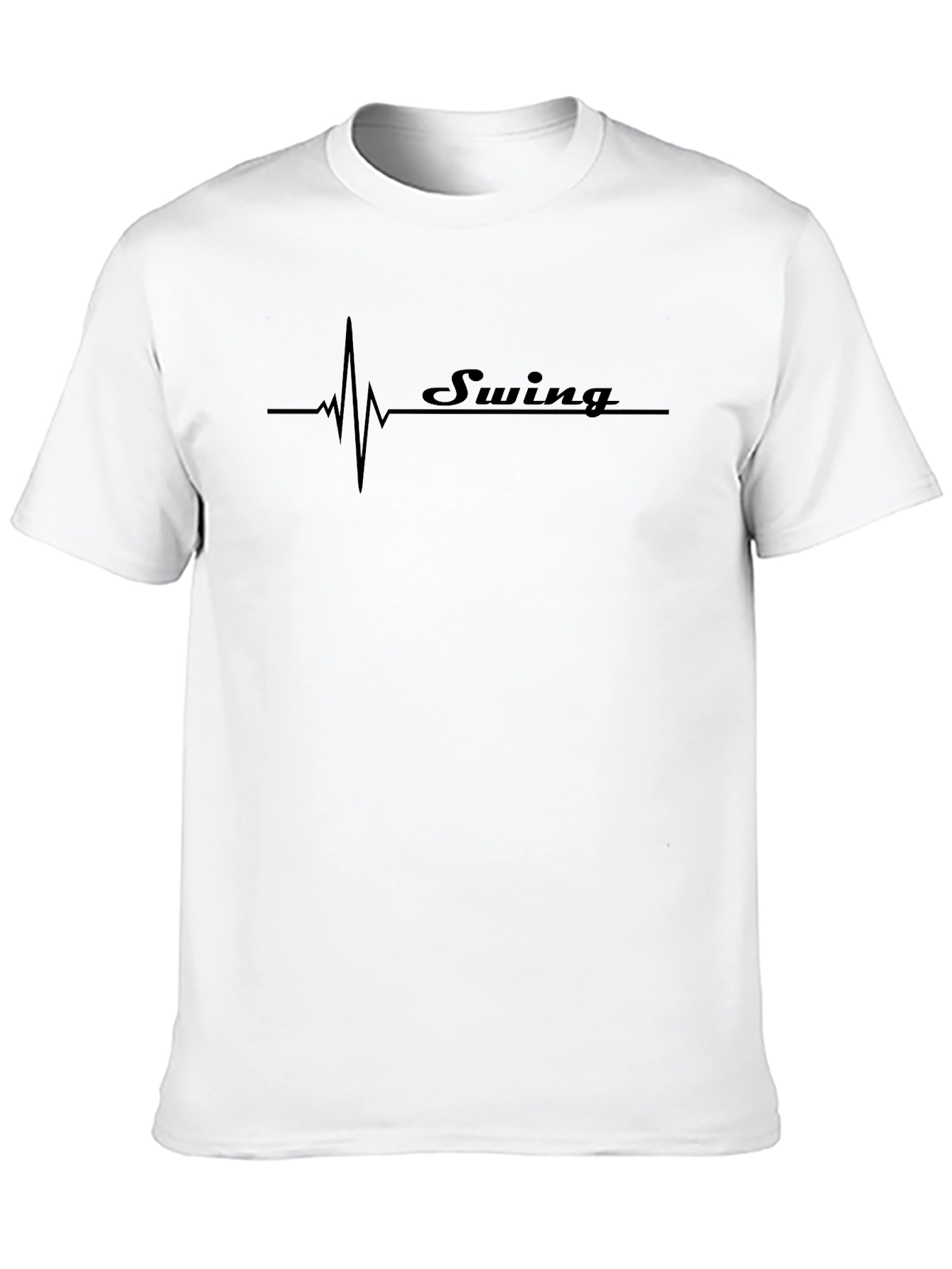 Swing Heartbeat T-Shirt - Cool Graphic Tee