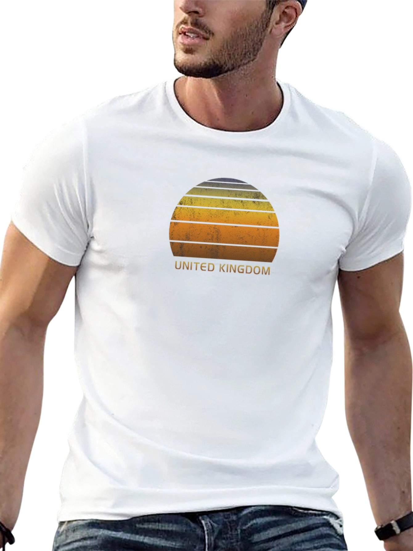 United Kingdom Sunset Graphic Tee