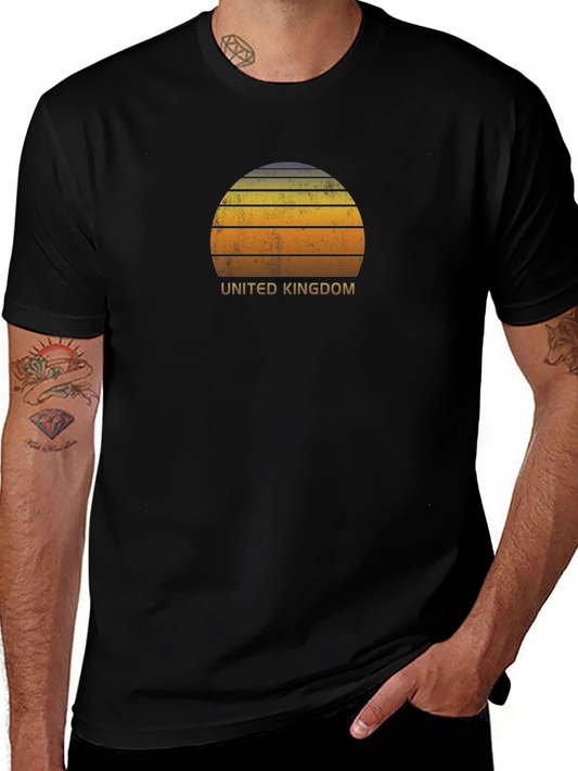 United Kingdom Sunset Graphic Tee