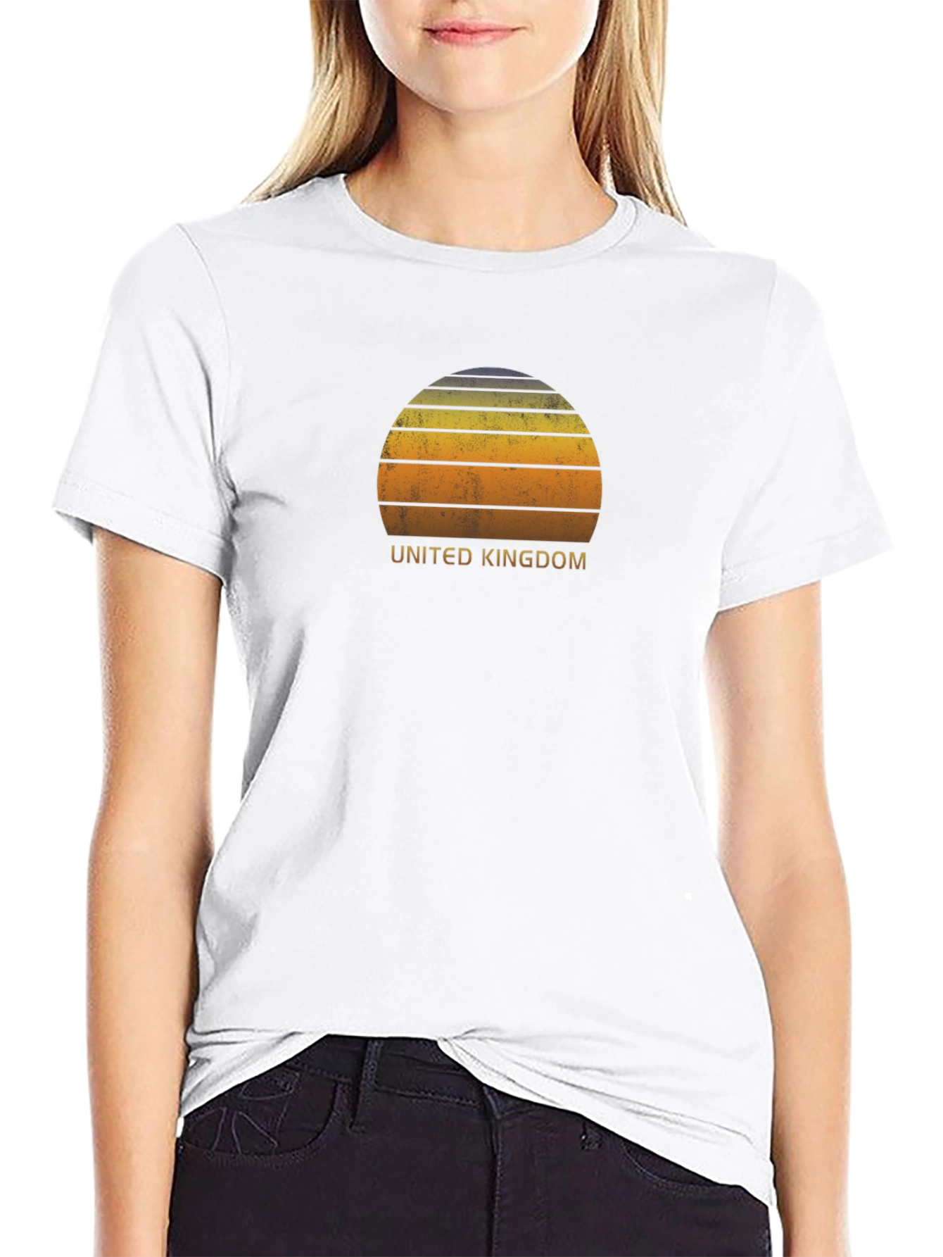 United Kingdom Sunset Graphic Tee