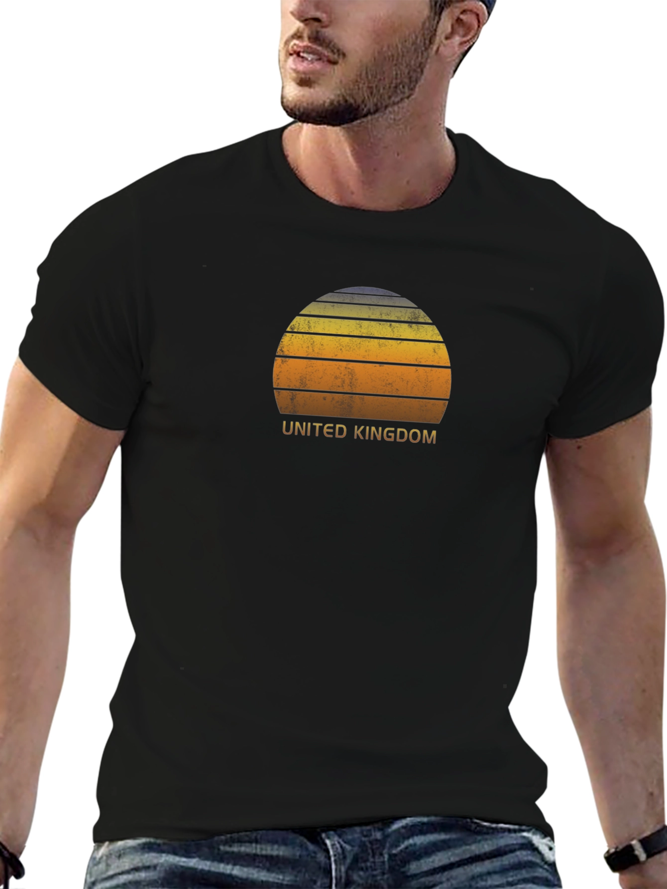 United Kingdom Sunset Graphic Tee