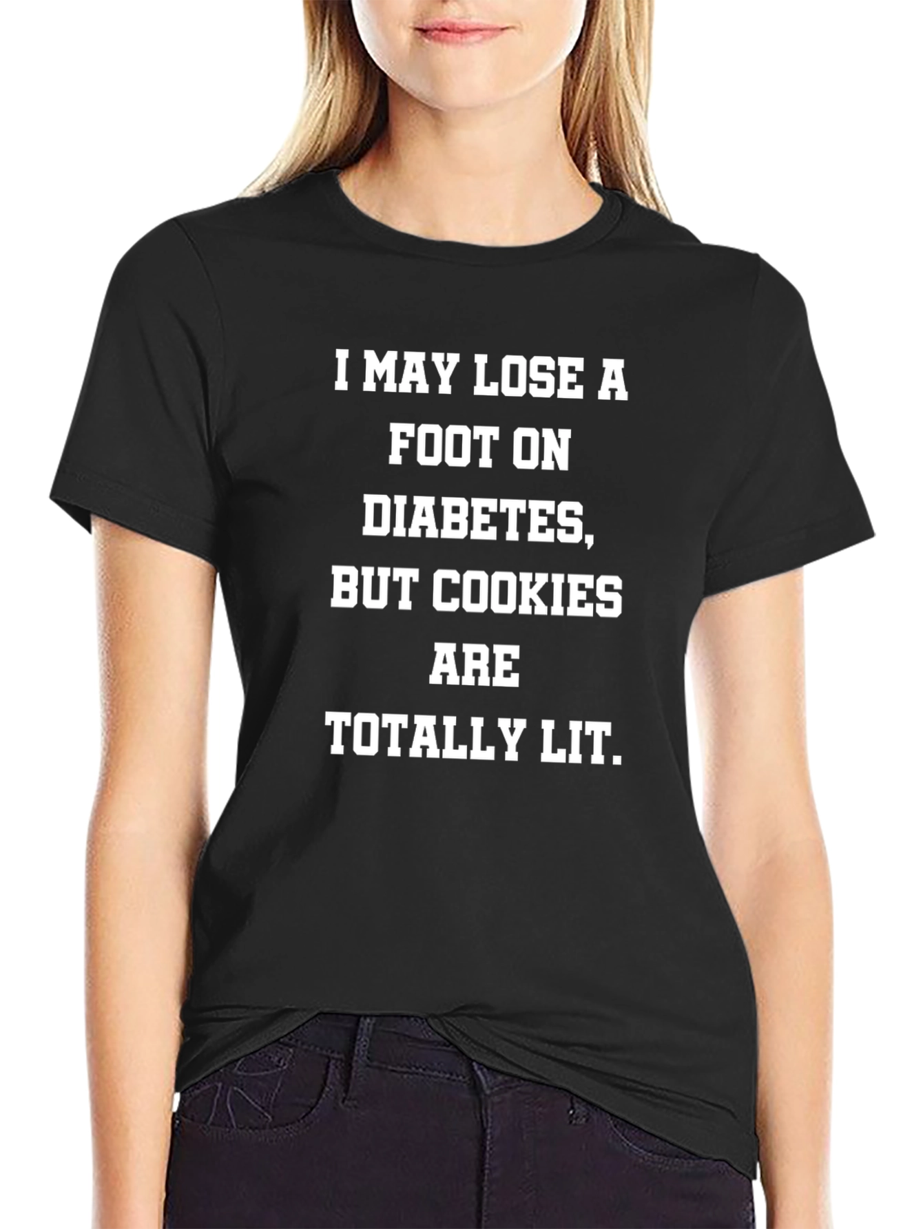 Funny Diabetes Cookie Lover T-Shirt