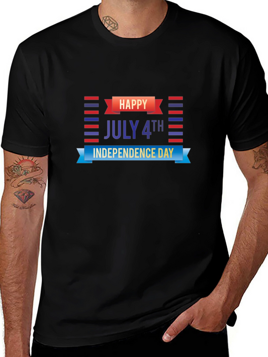 Happy 4th of July Independence Day Graphic Tee