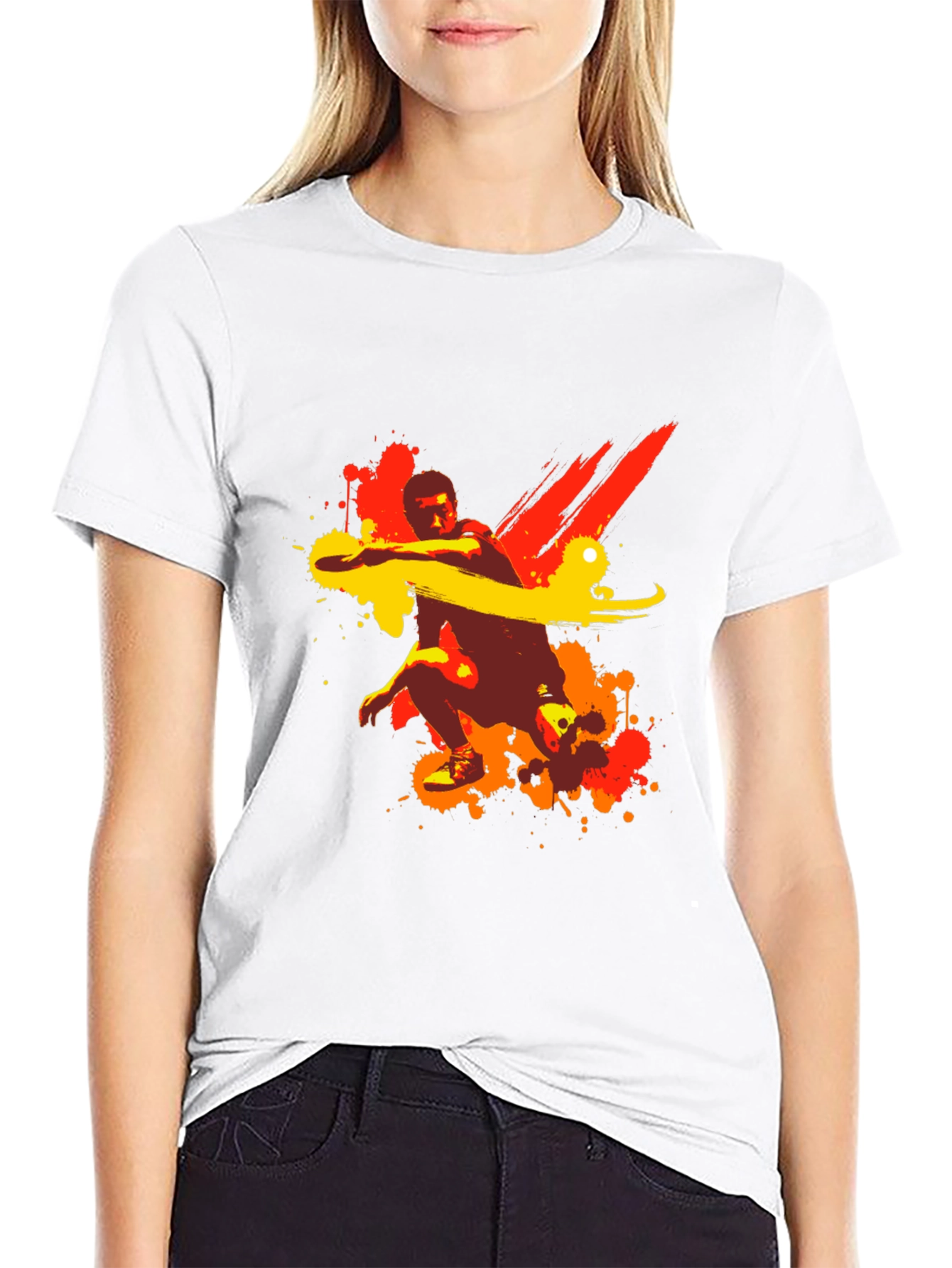 Skateboarding Graphic Tee - Cool Urban Style