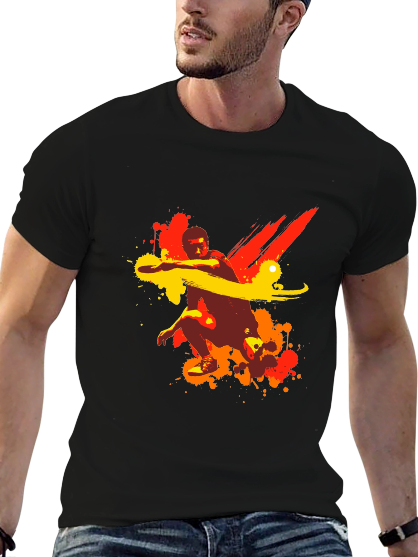 Skateboarding Graphic Tee - Cool Urban Style