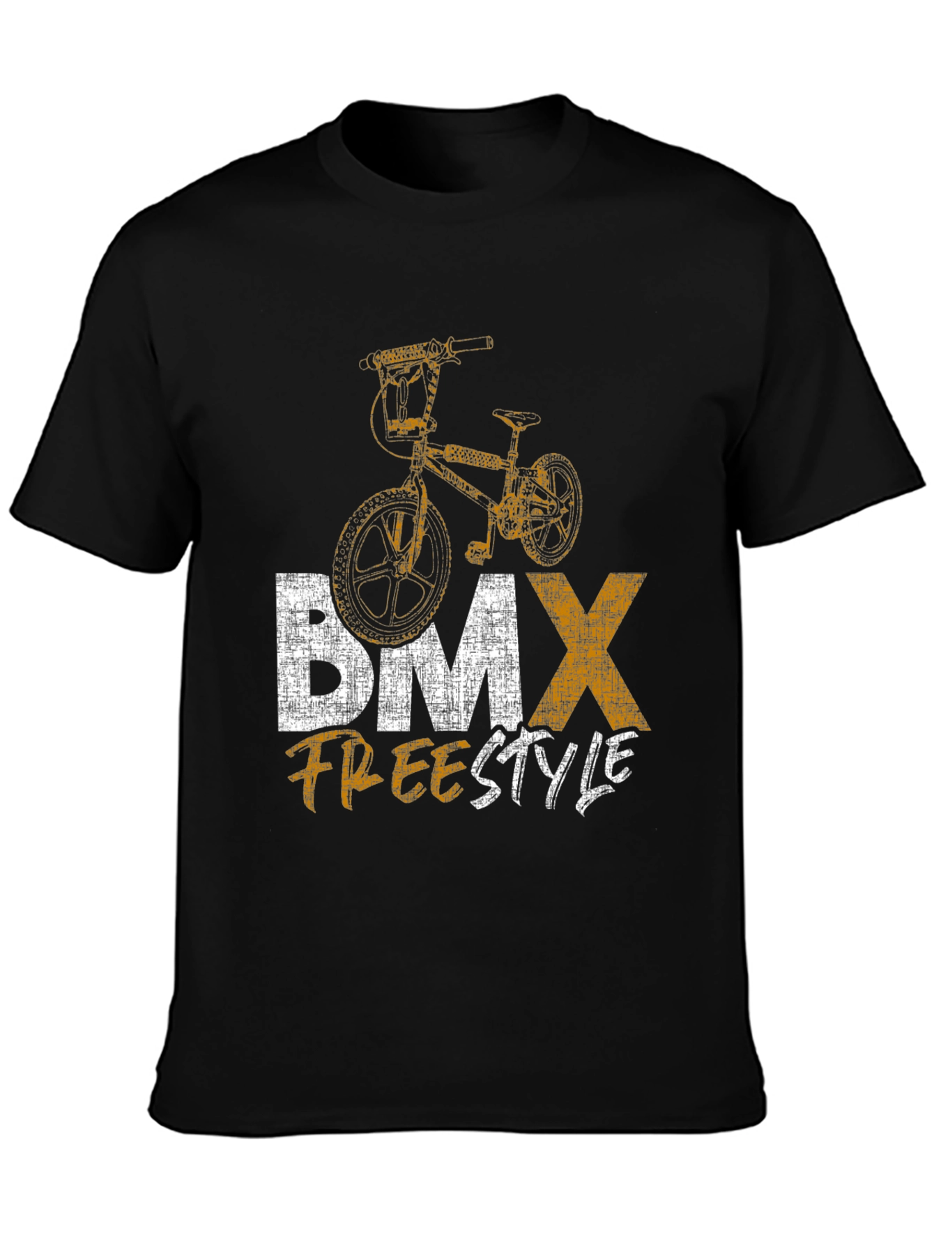 BMX Freestyle Graphic Tee - Black