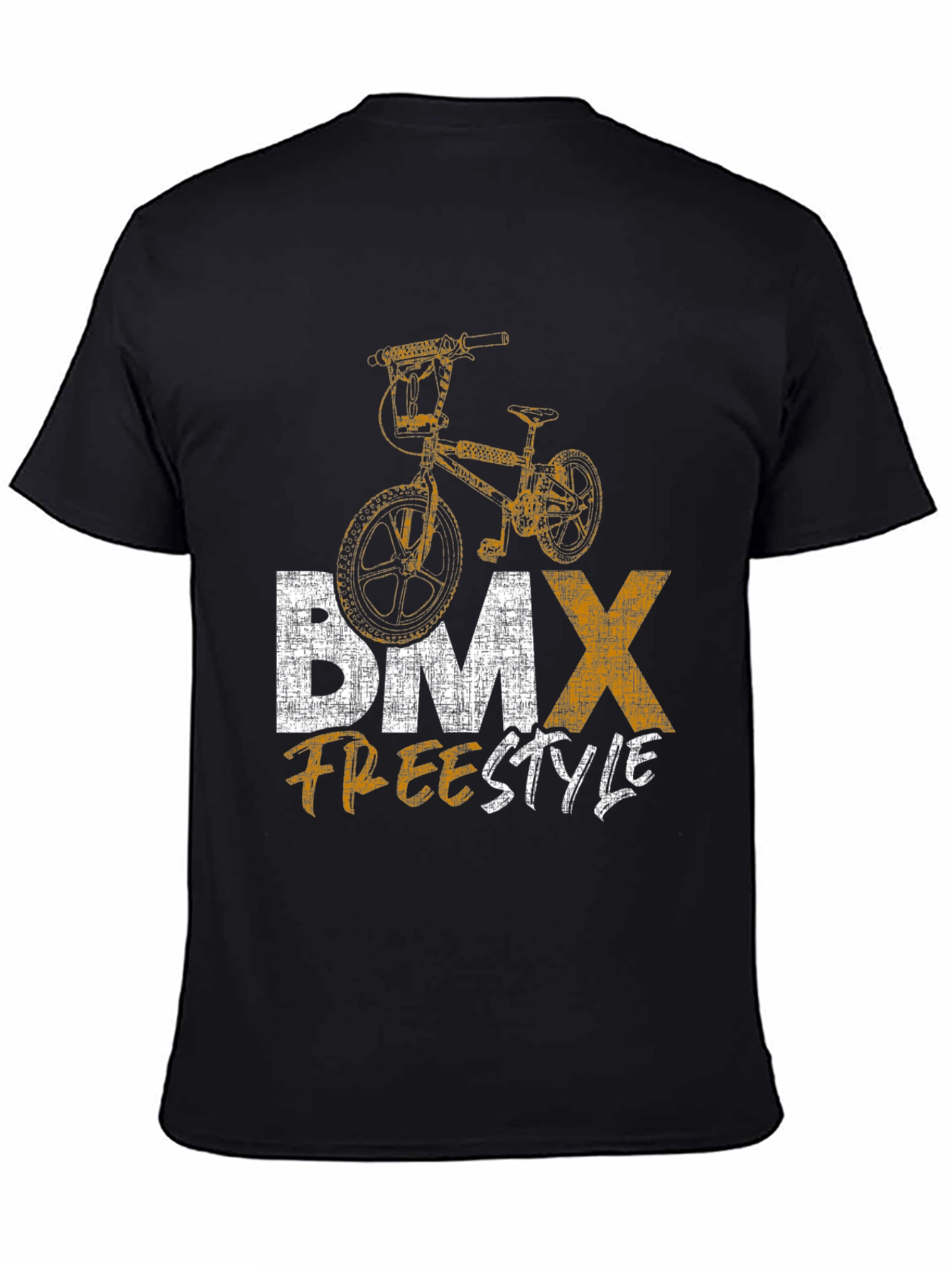 BMX Freestyle Graphic Tee - Black