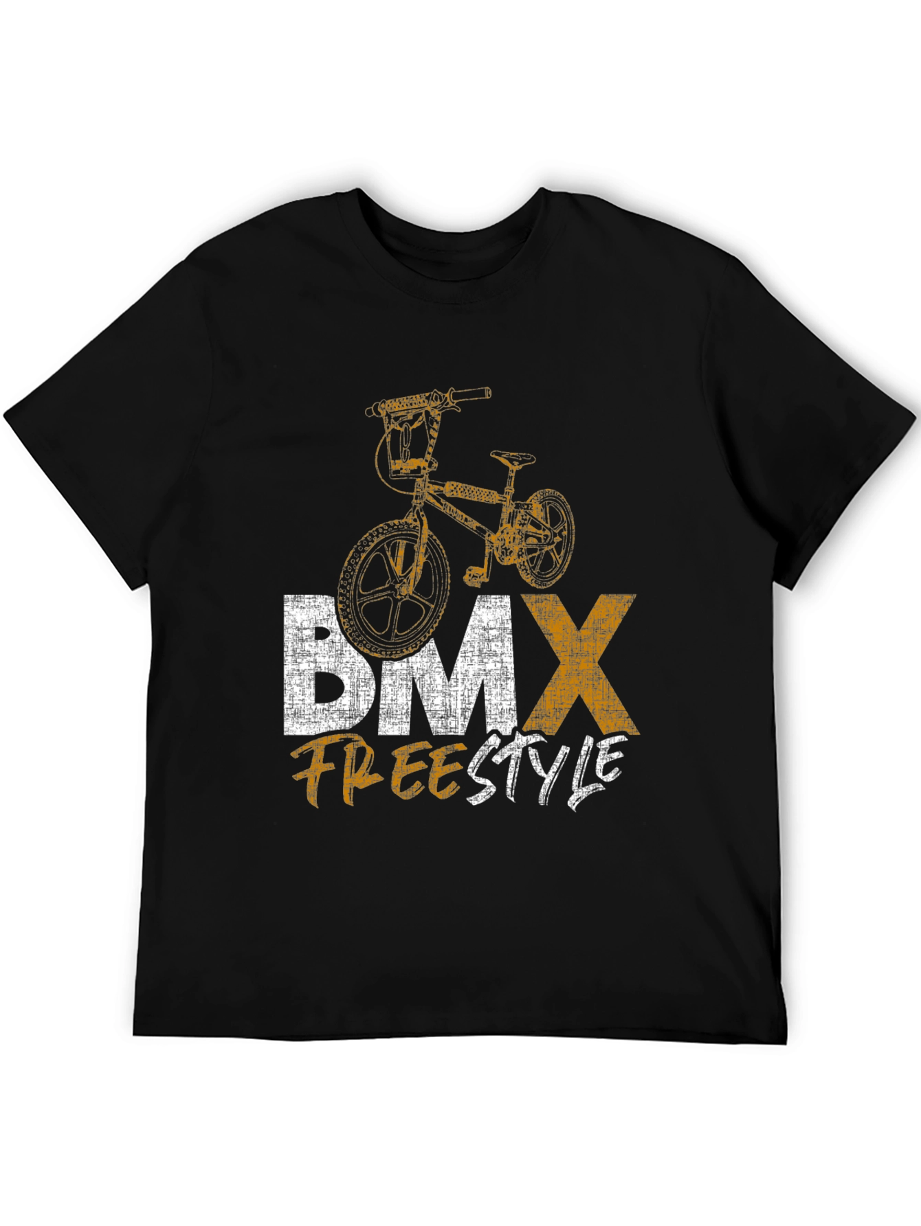 BMX Freestyle Graphic Tee - Black