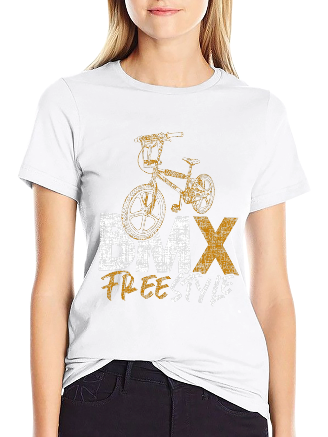 BMX Freestyle Graphic Tee - Black