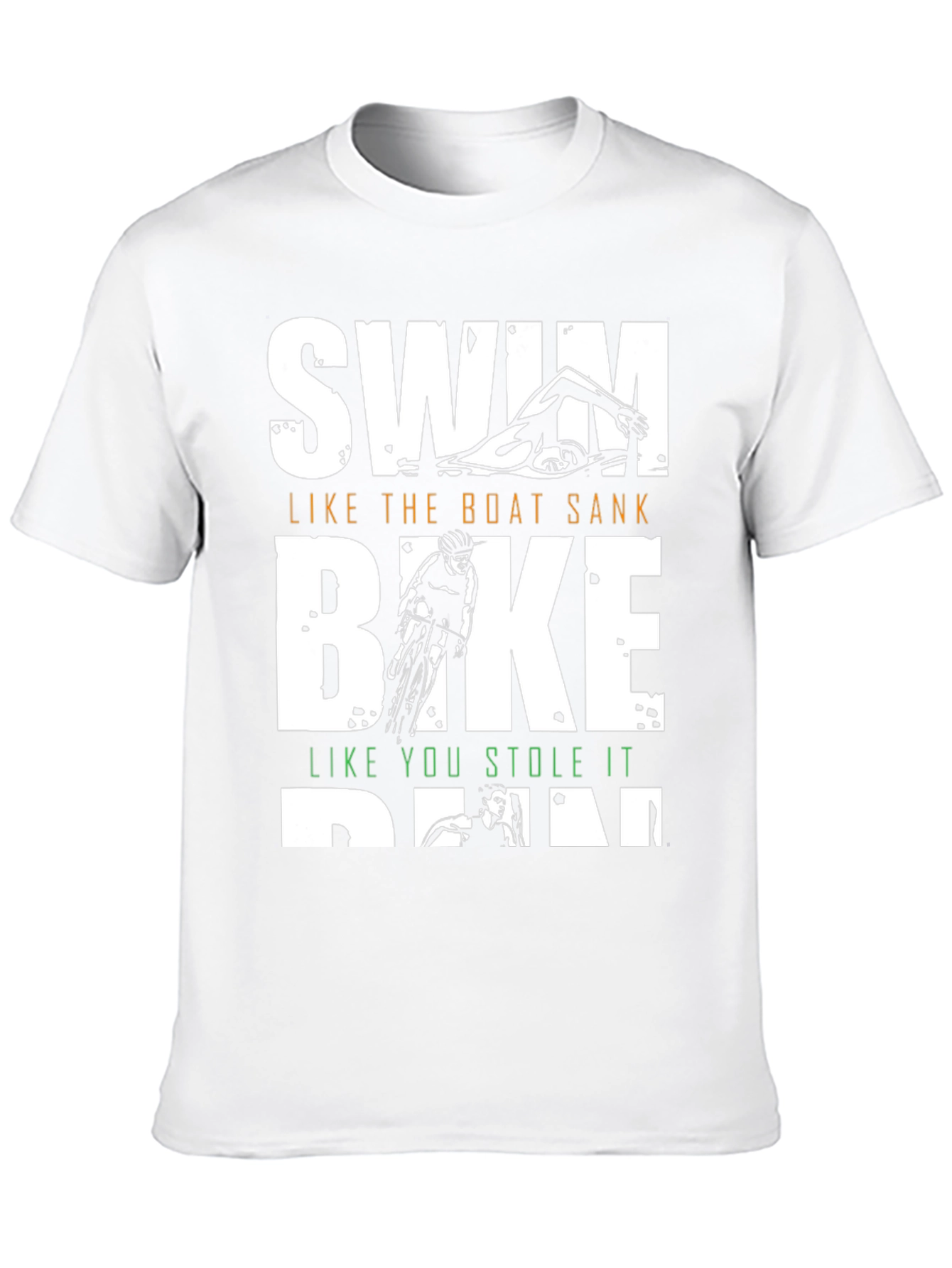 Triathlon T-Shirt: Swim Bike Run