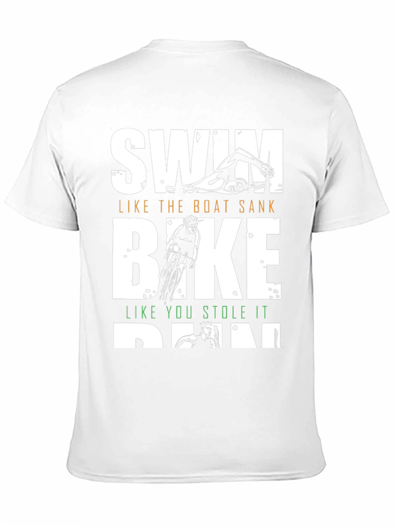 Triathlon T-Shirt: Swim Bike Run