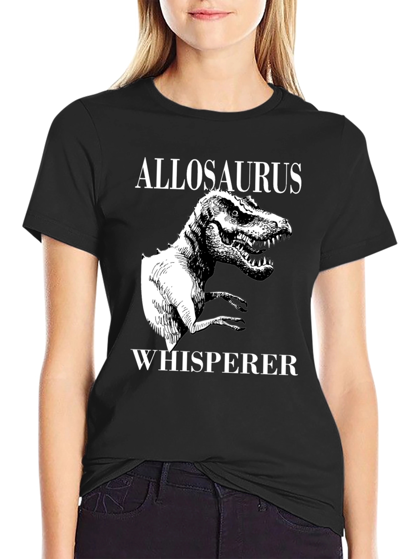 Allosaurus Whisperer Graphic T-Shirt