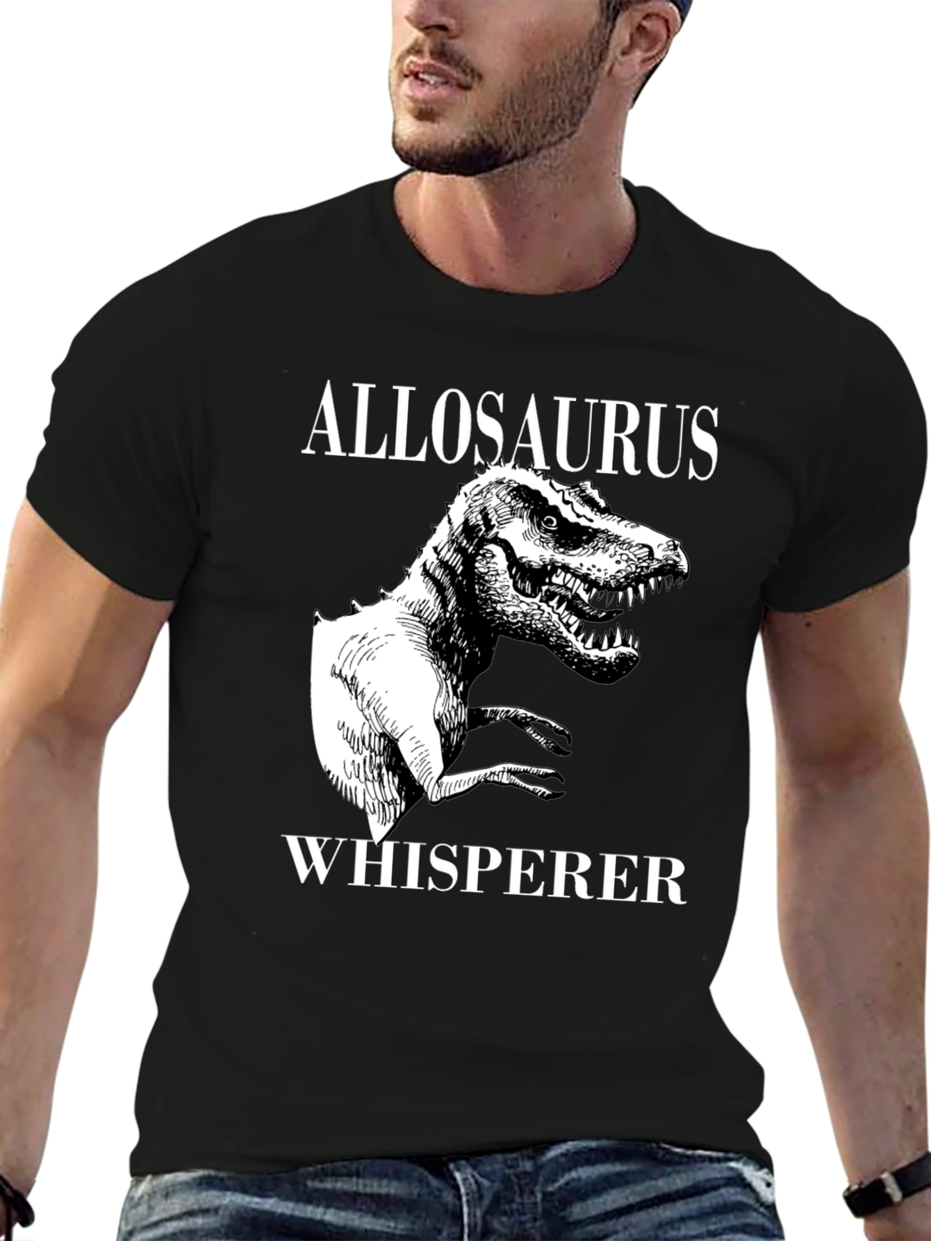 Allosaurus Whisperer Graphic T-Shirt